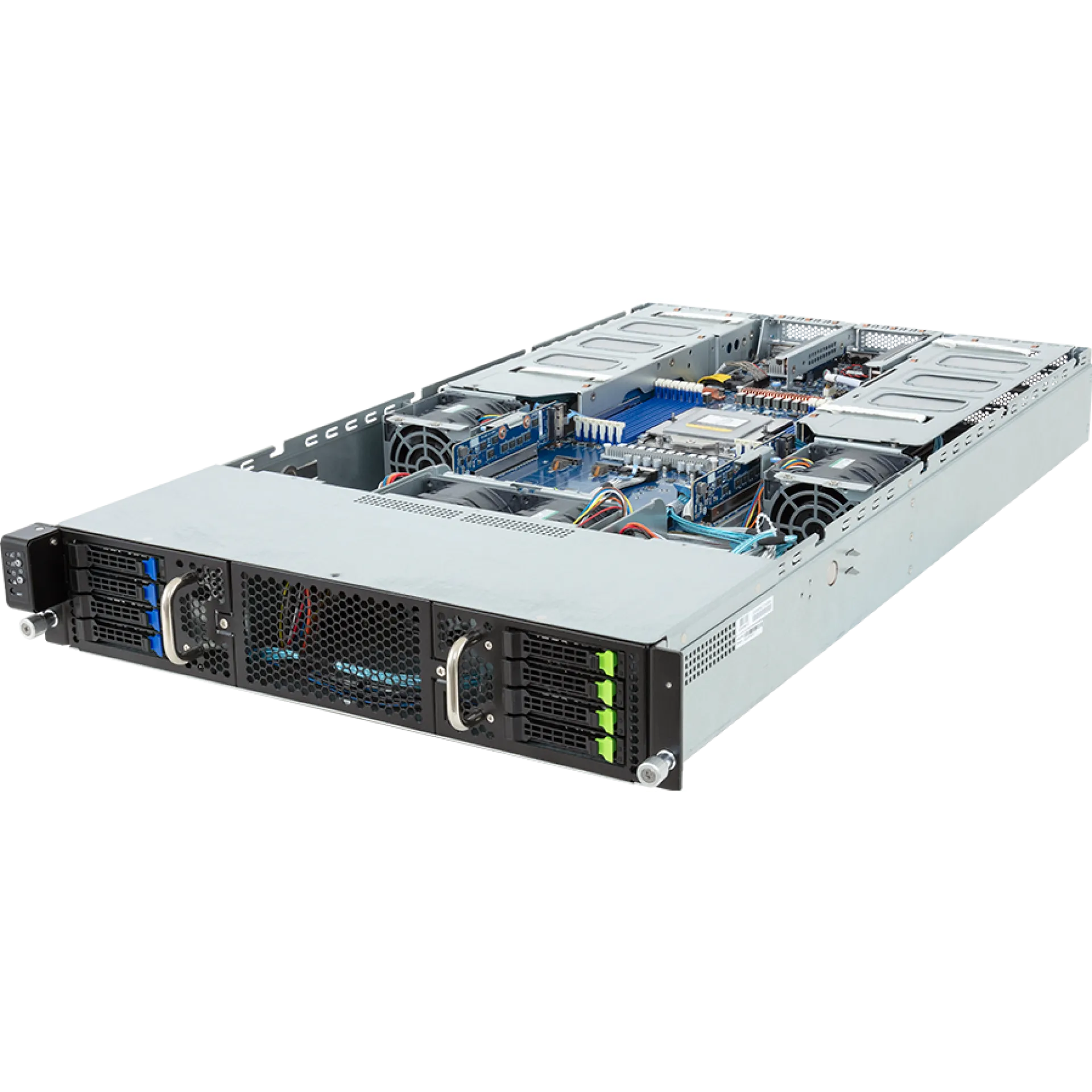 G293-Z23-AAM1 Gigabyte angle view Gigabyte G293-Z23-AAM1 angle view