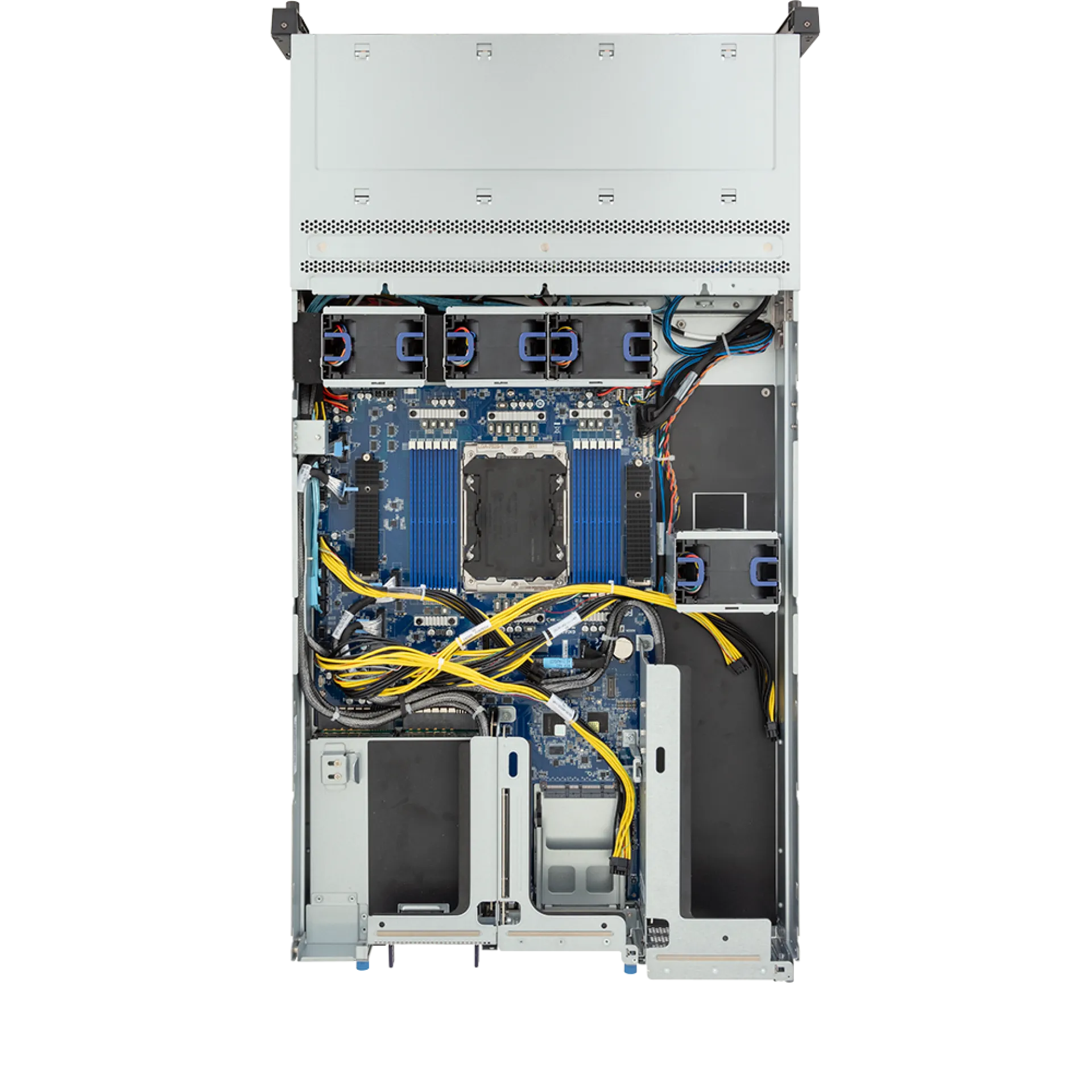 R264-AG0-AAS1 Gigabyte top view Gigabyte R264-AG0-AAS1 top view