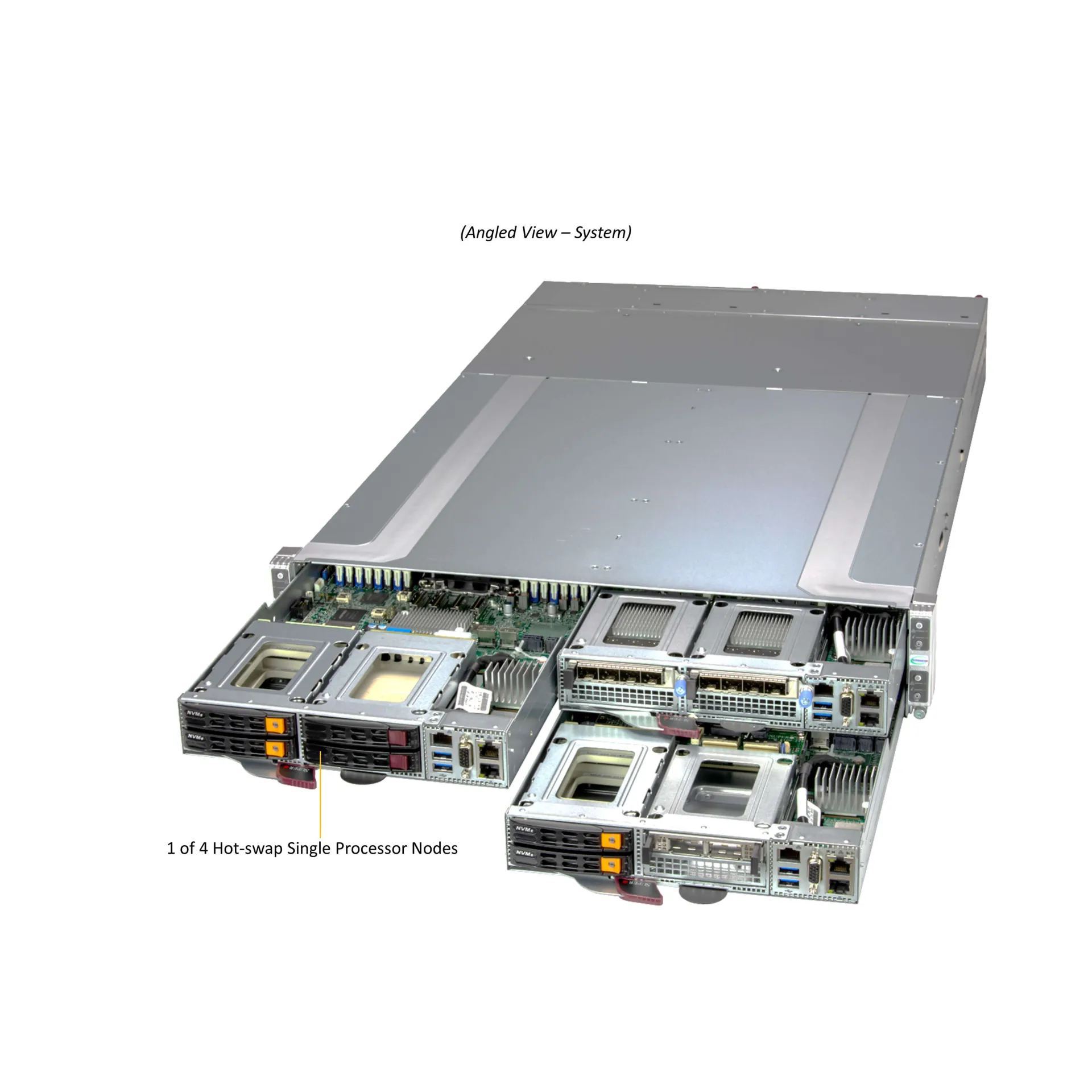 Supermicro SYS-211GT-HNTF angle view