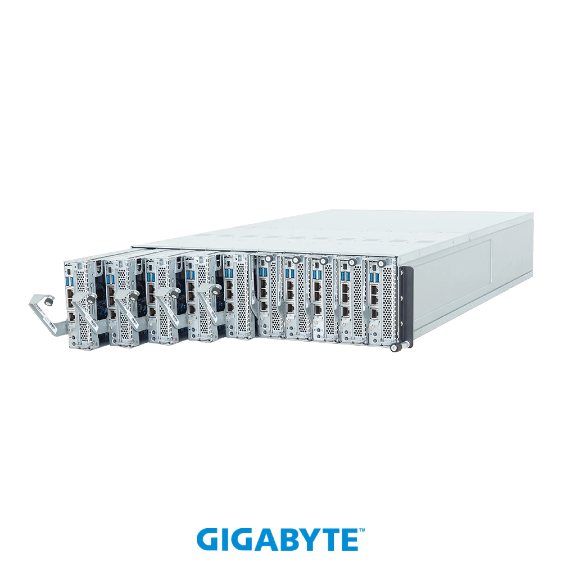 Gigabyte B343-C40-AAJ1 angle view