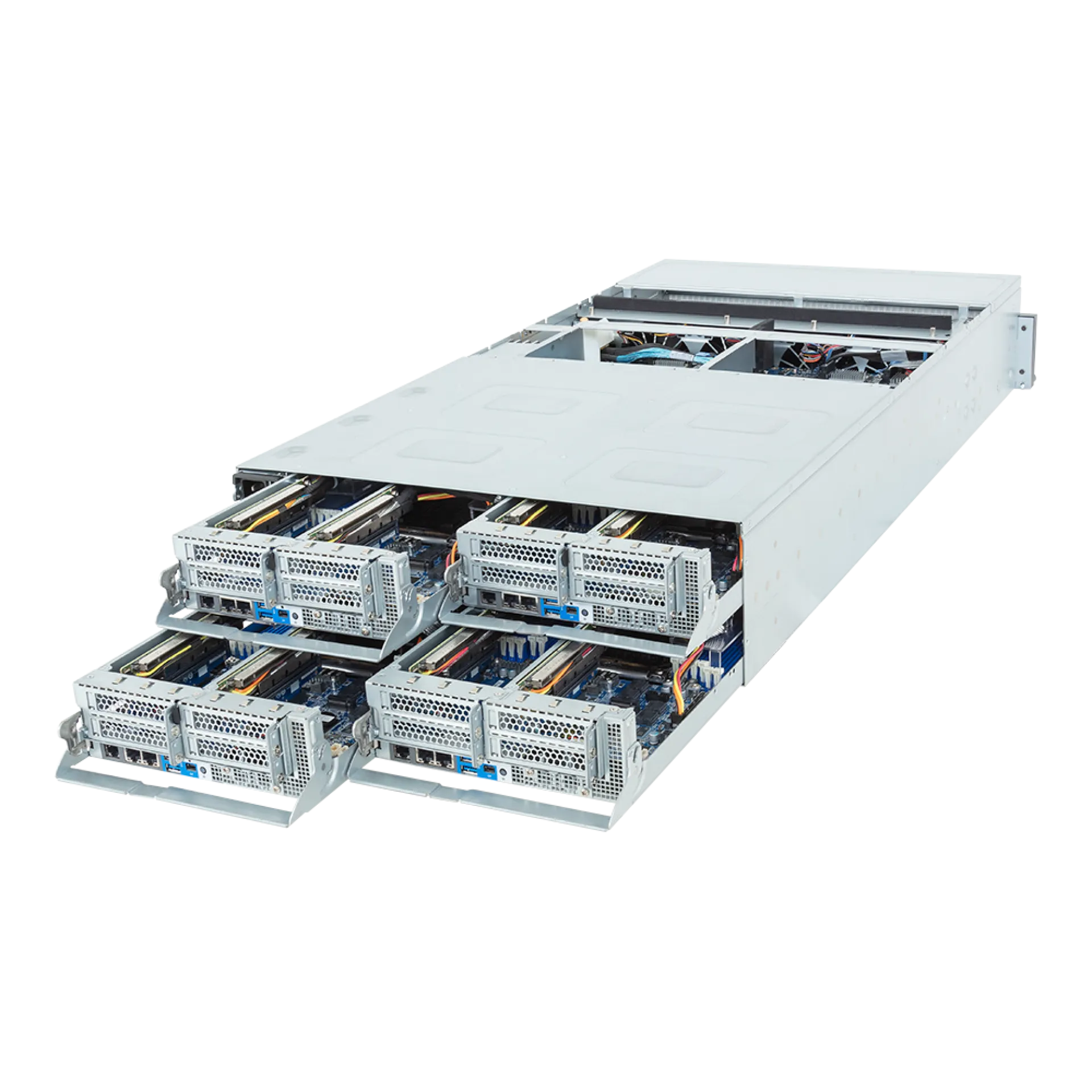 Gigabyte H374-A80-AAW1 angle view 