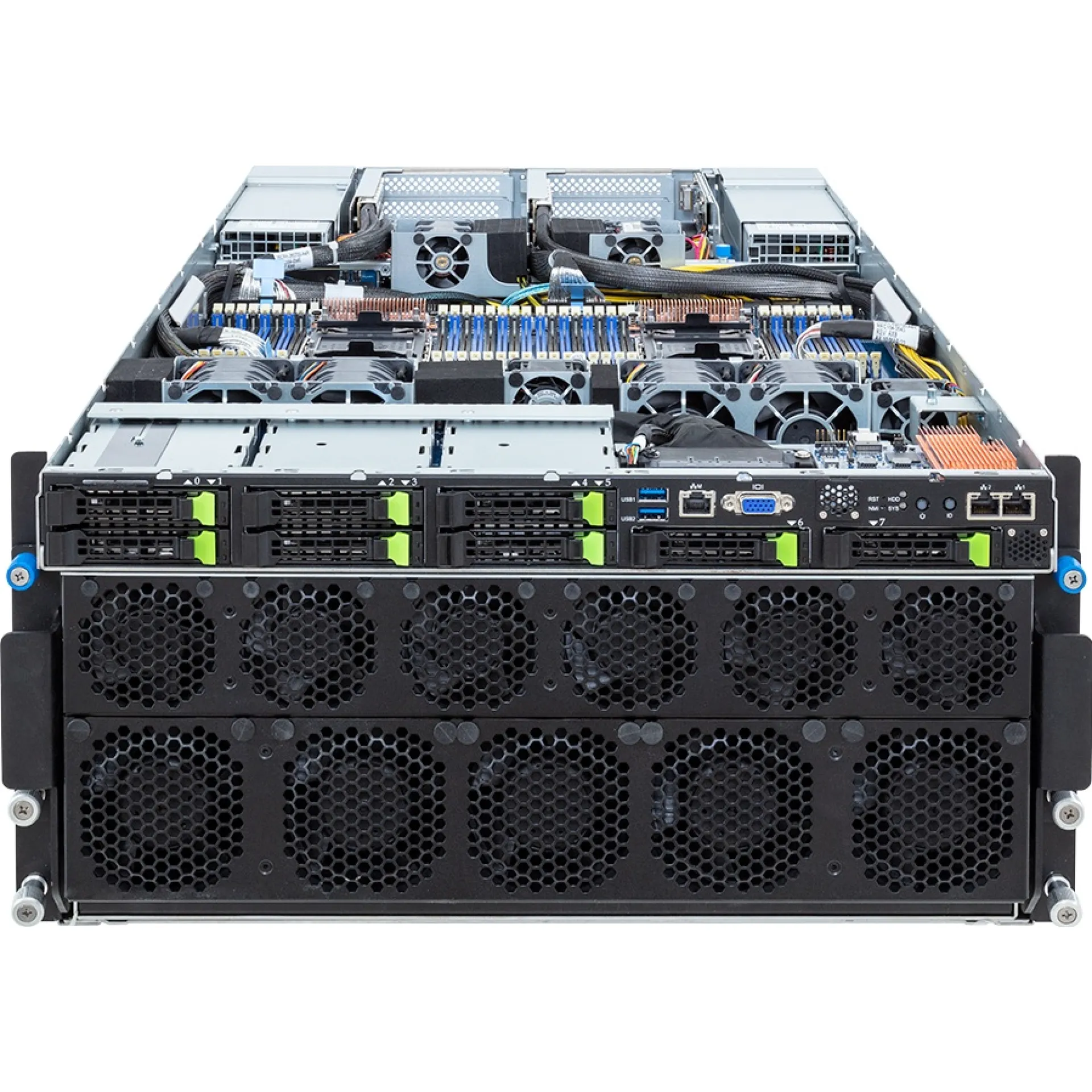 G593-SD2-AAX1 Gigabyte front view Gigabyte G593-SD2-AAX1 front view