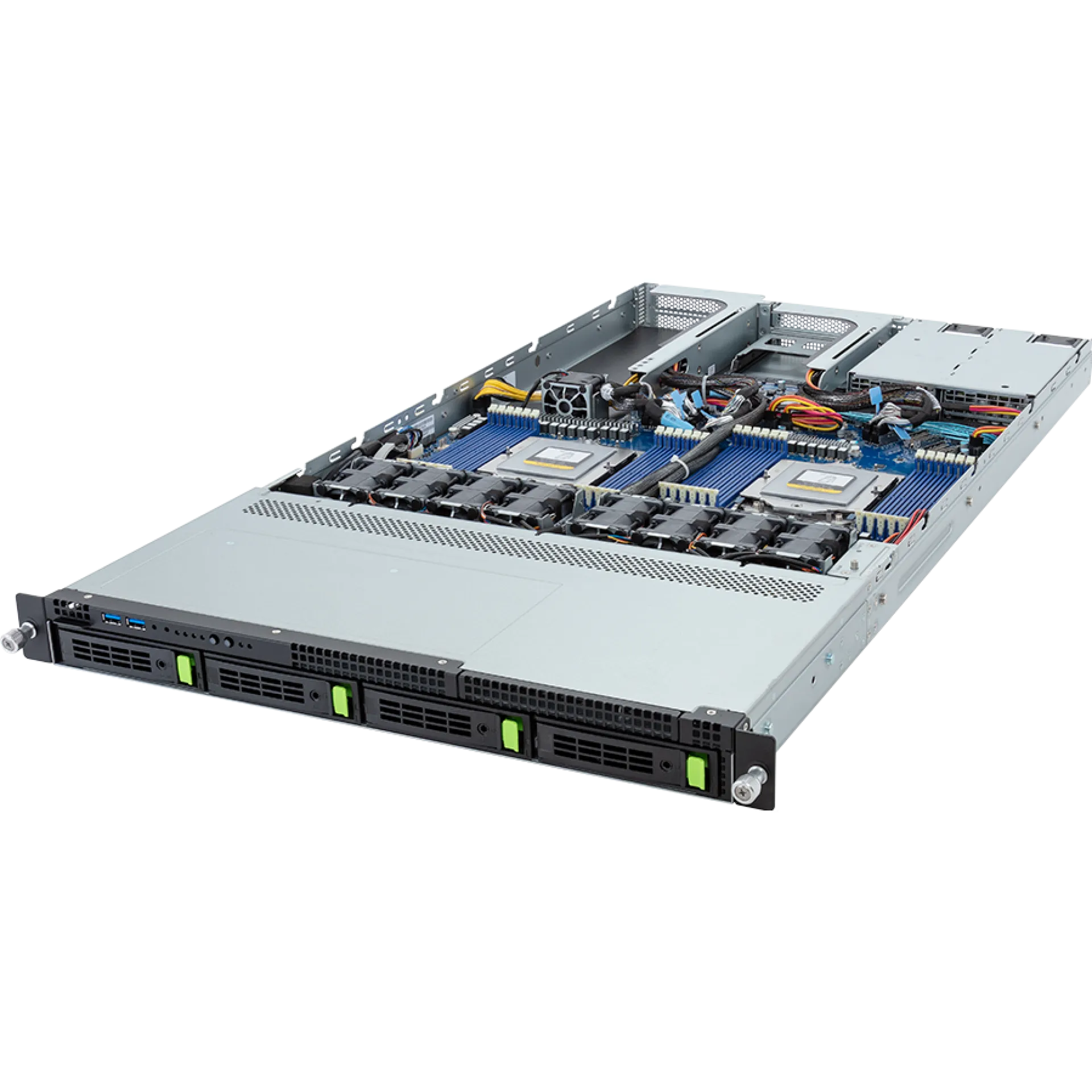 Gigabyte R183-ZF0-AAJ1 angle view 