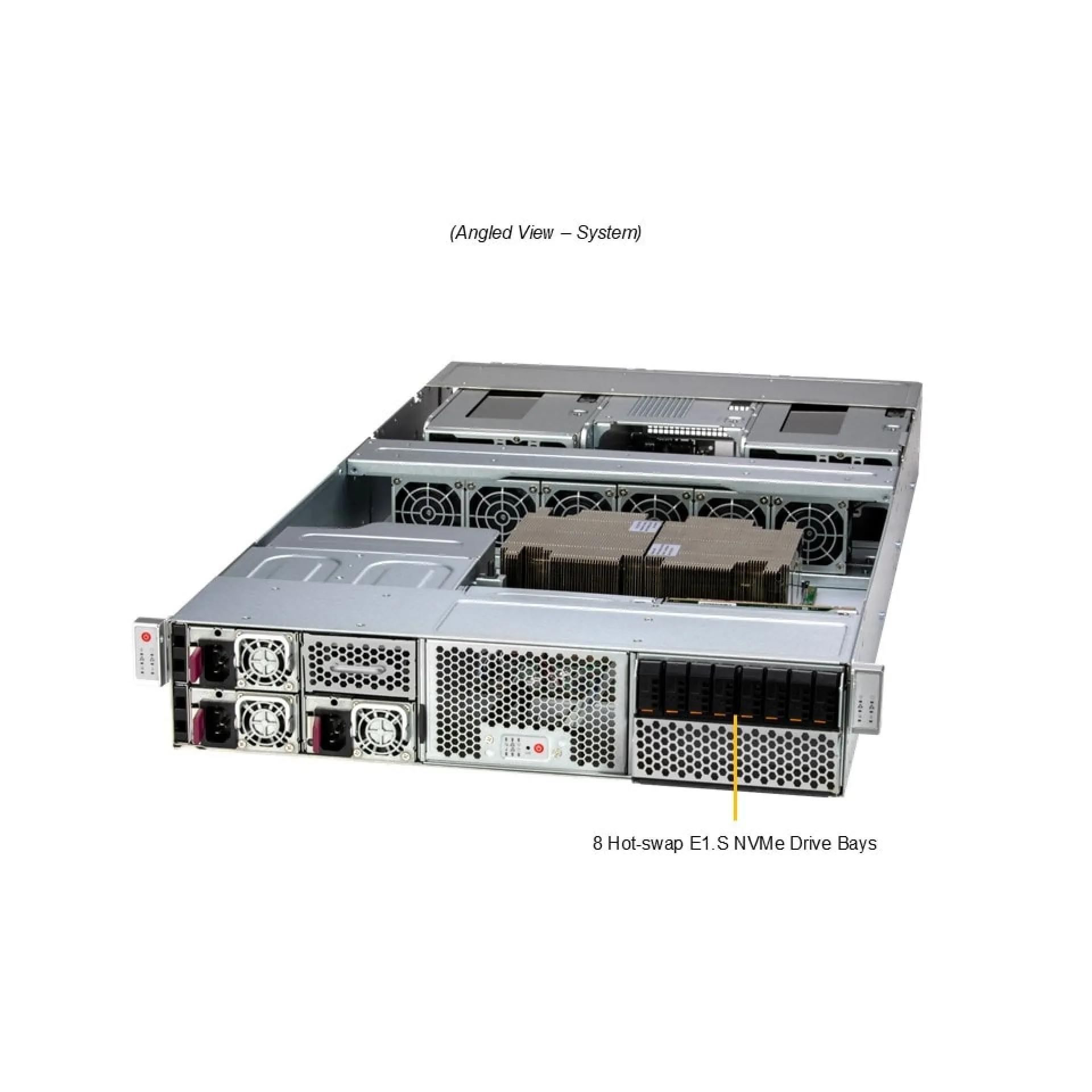 Supermicro ARS-221GL-SR angle view 