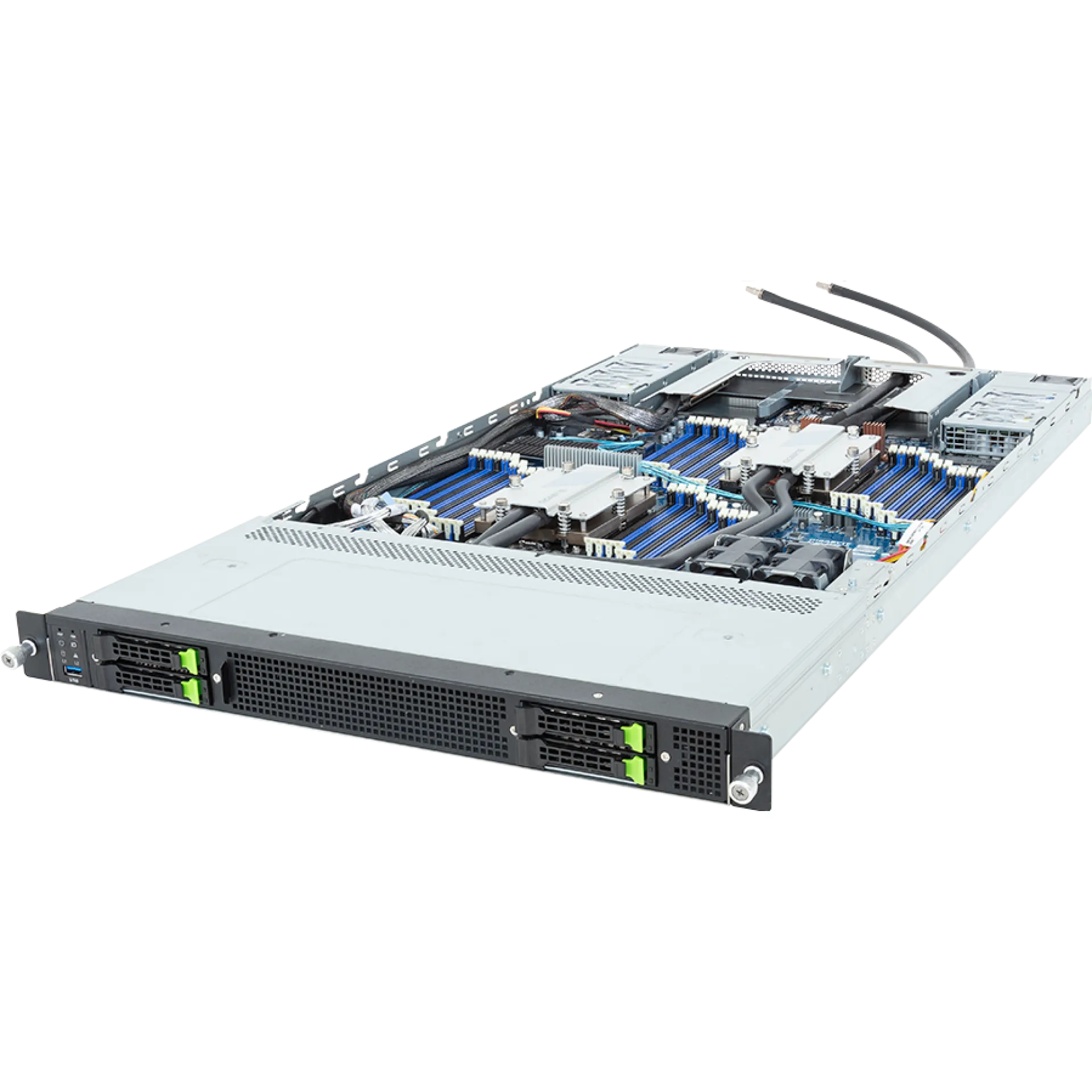 R183-ZK0-LAJ1 Gigabyte angle view Gigabyte R183-ZK0-LAJ1 angle view