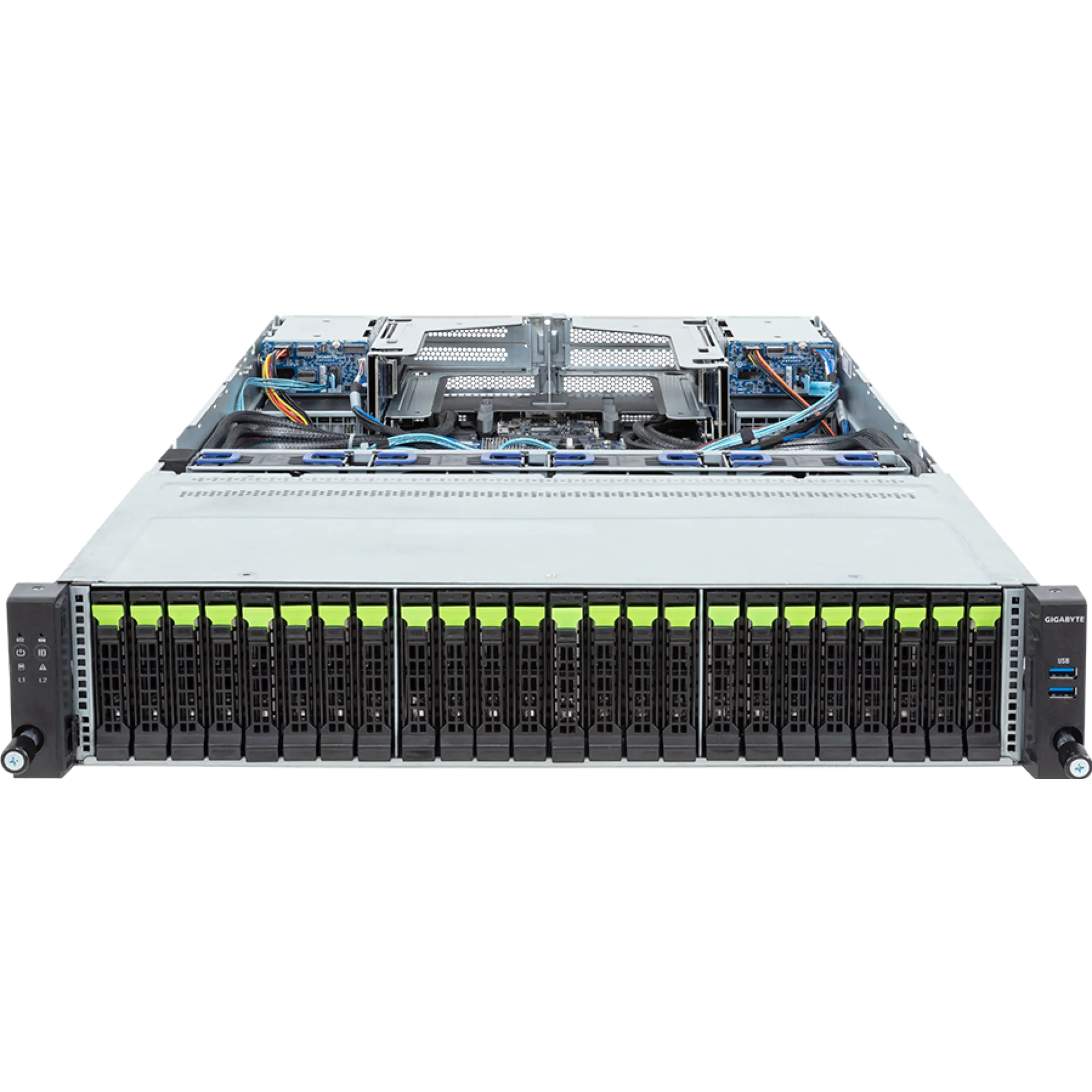 Gigabyte R283-S92-AAE1 front view 