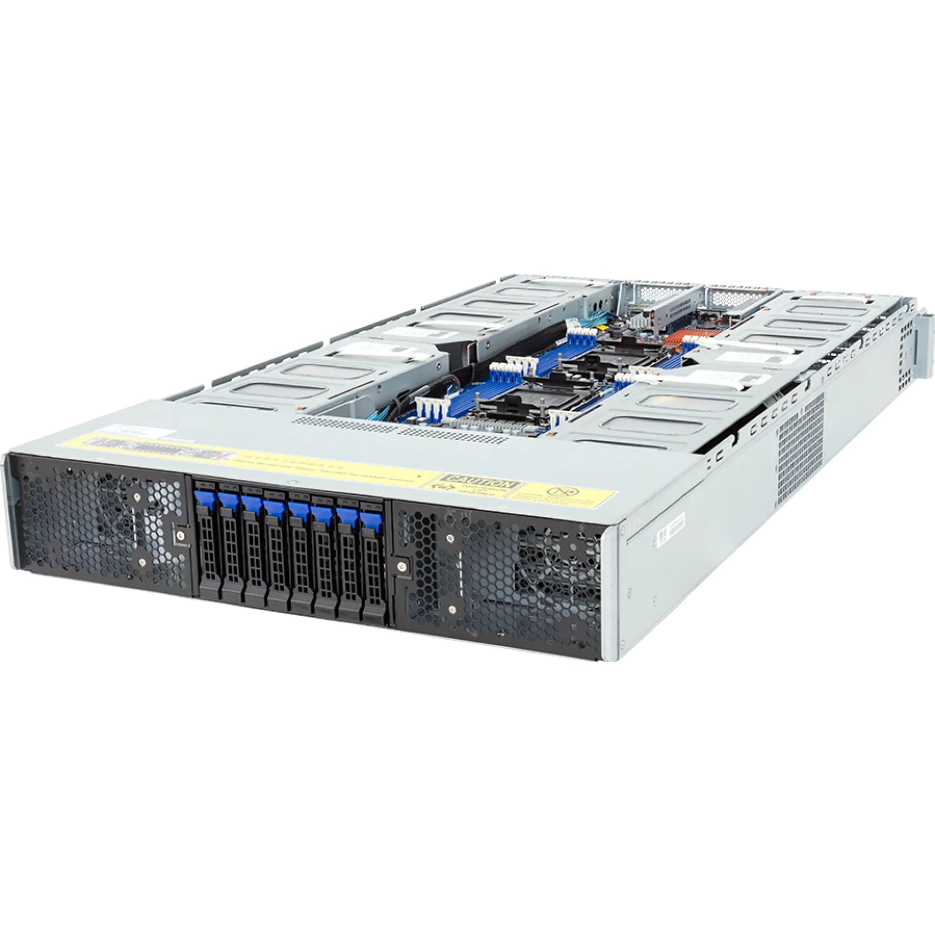 G293-S45-IAP1 Gigabyte angle view Gigabyte G293-S45-IAP1 angle view