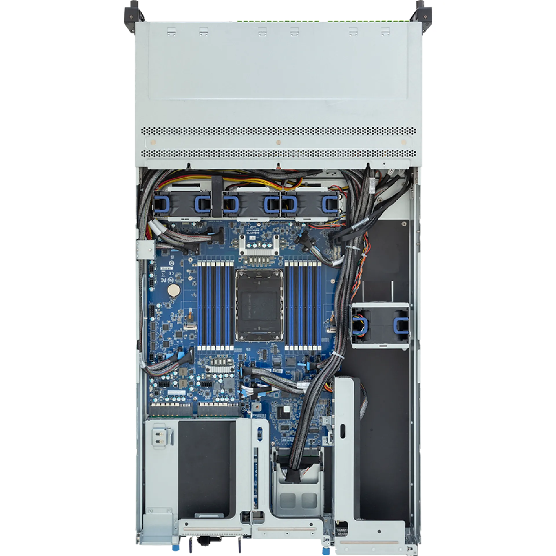 R264-SG5-AAJ1 Gigabyte top view Gigabyte R264-SG5-AAJ1 top view