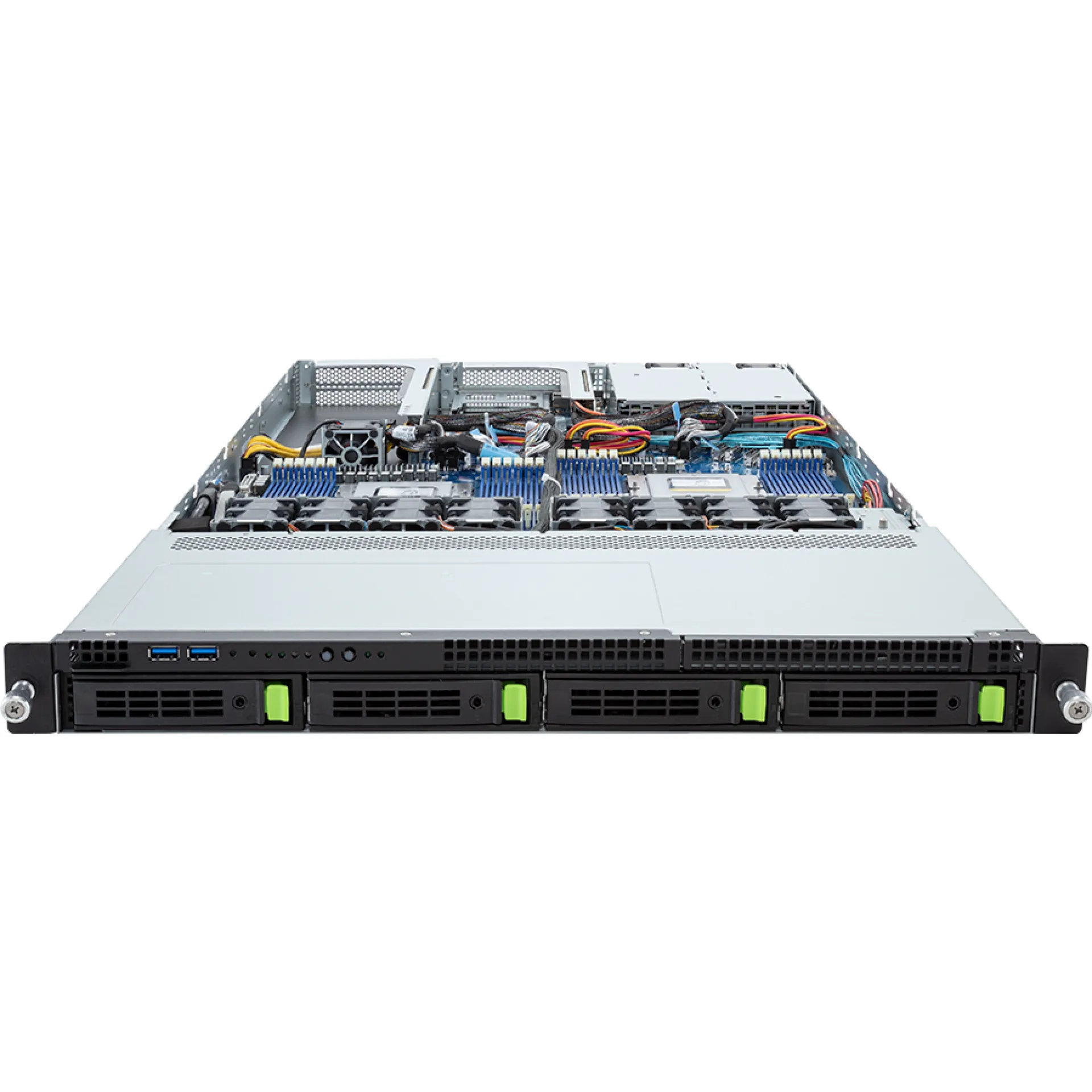 R183-ZF0-AAJ1 Gigabyte front view Gigabyte R183-ZF0-AAJ1 front view