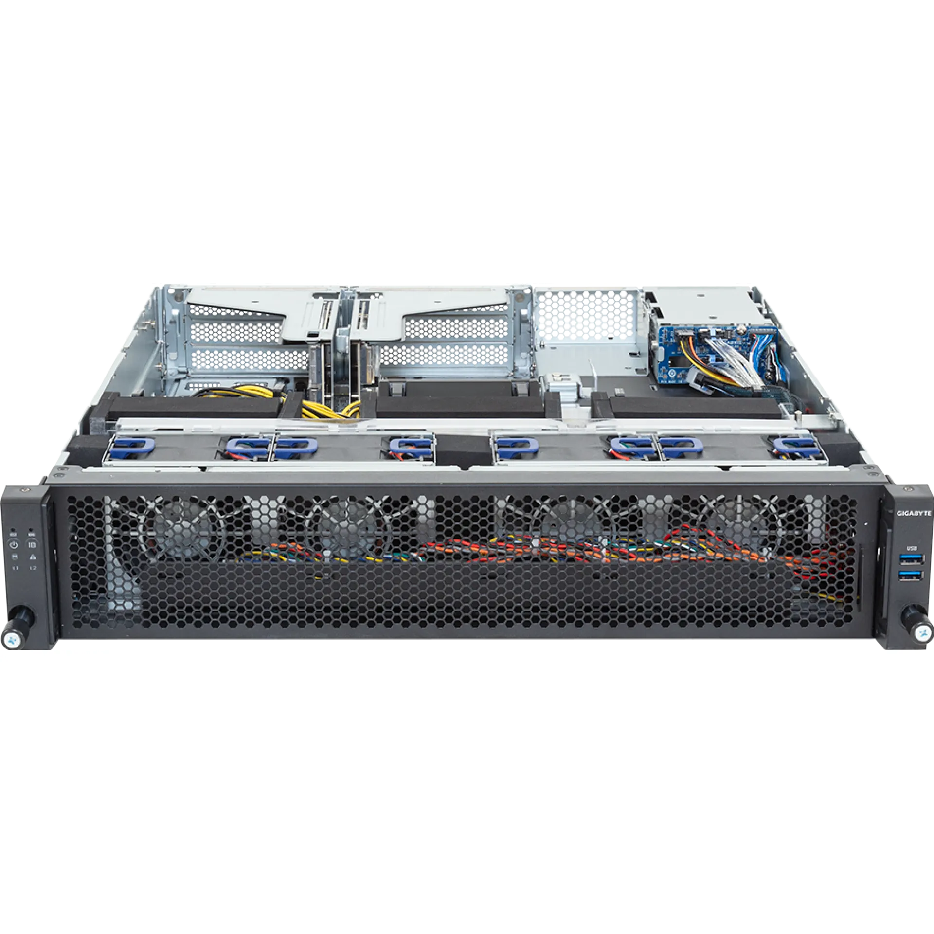 Gigabyte E263-Z34-AAJ1 front view 