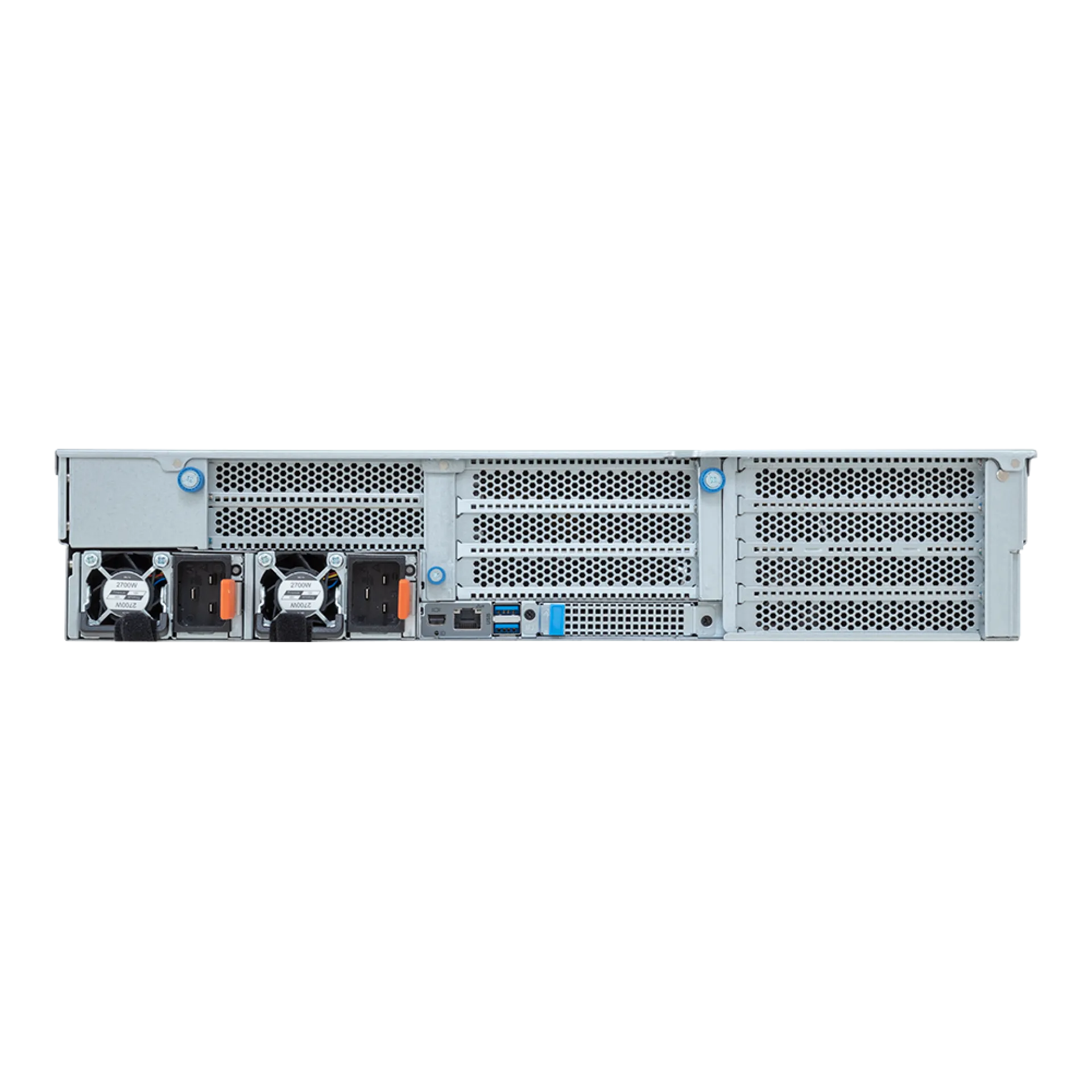 R283-SF1-AAL1 Gigabyte rear view Gigabyte R283-SF1-AAL1 rear view