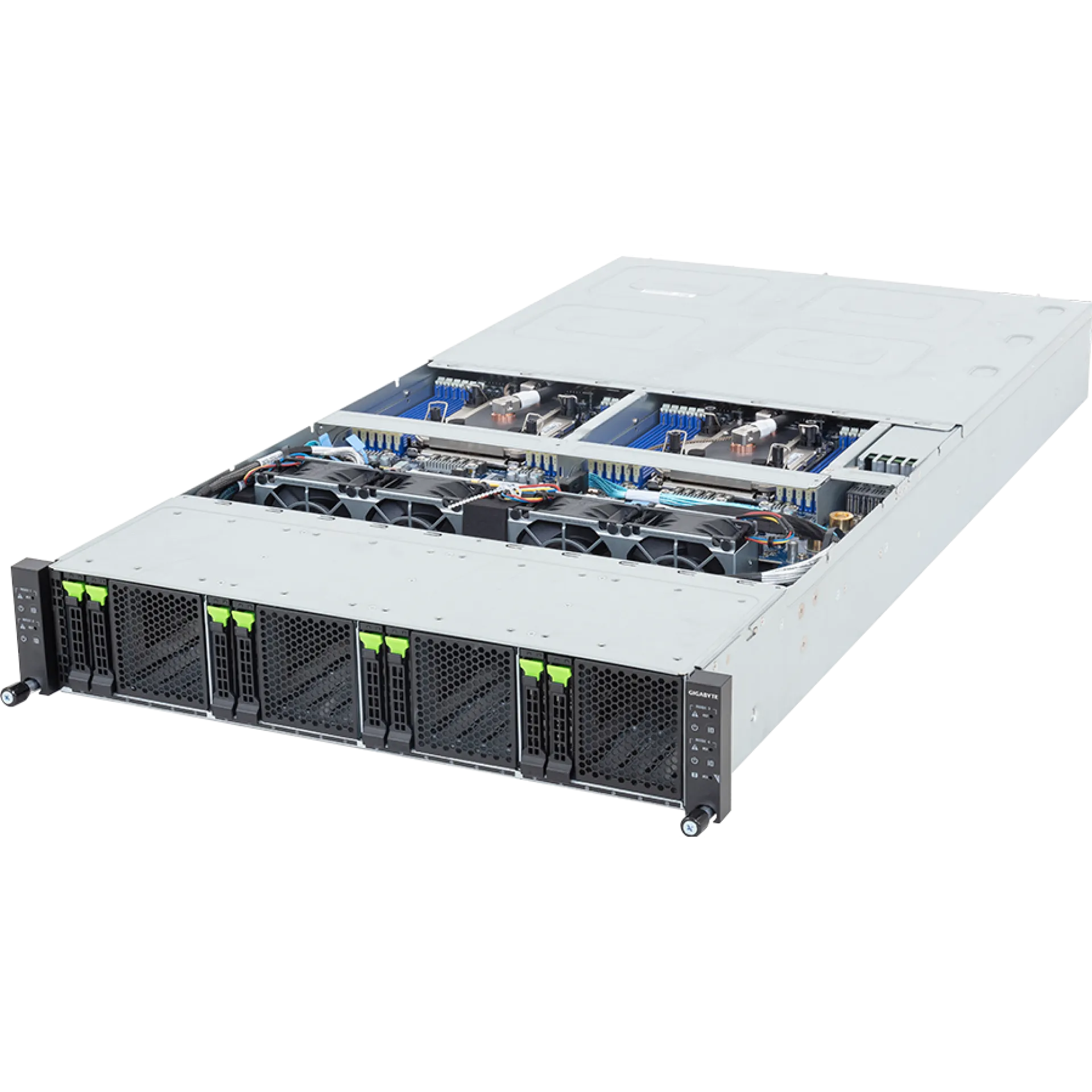 Gigabyte H274-A81-LAZ1 angle view 