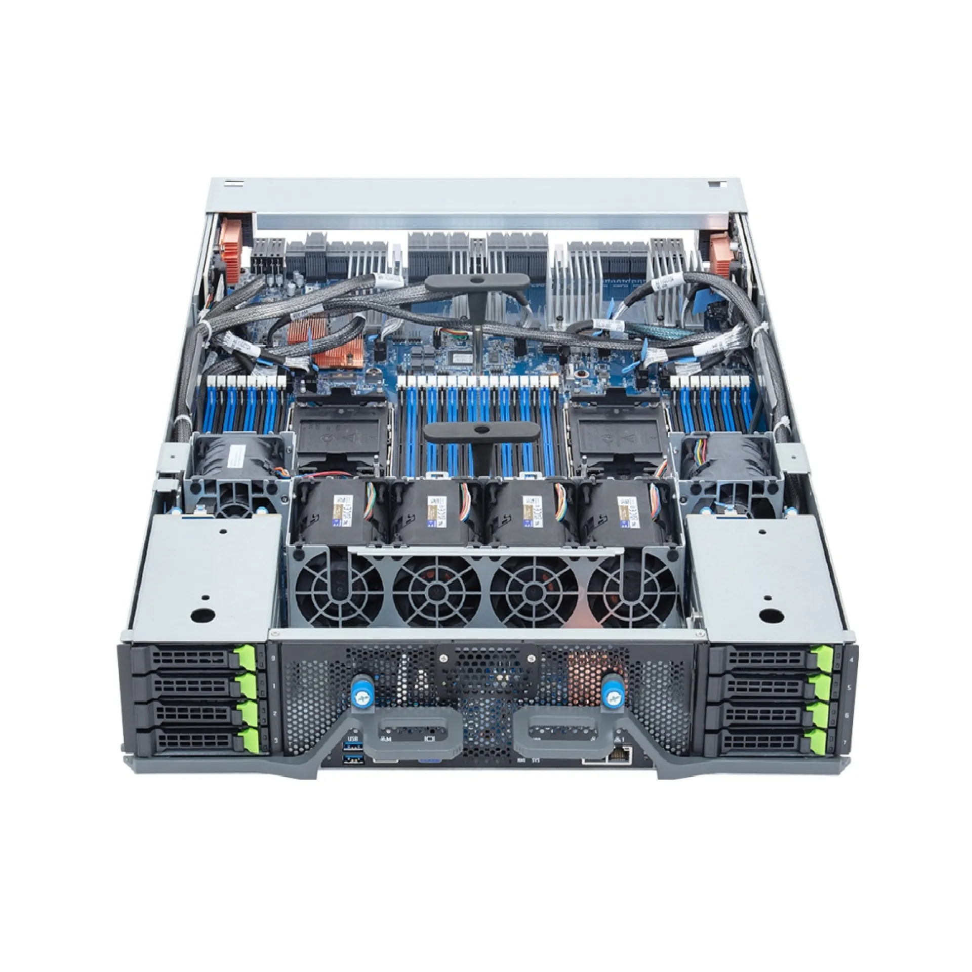 G893-SD1-AAX5 Gigabyte front view Gigabyte G893-SD1-AAX5 front view