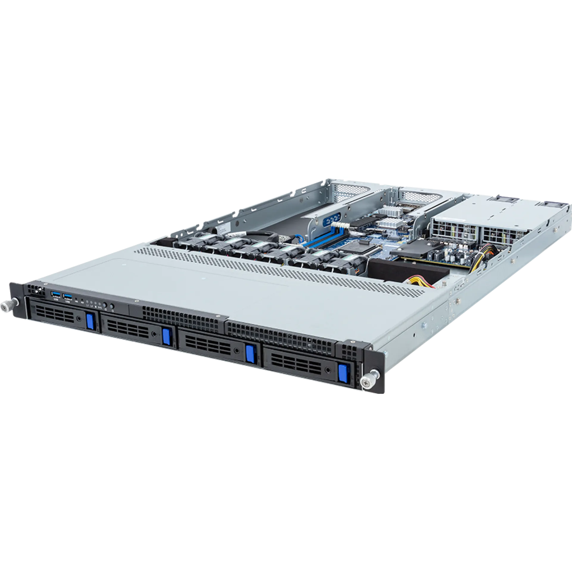 Gigabyte R133-X13-AAB1 angle view 
