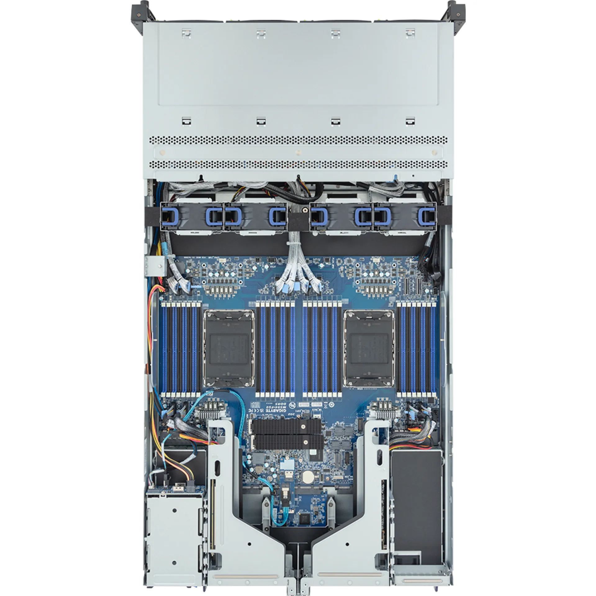 R284-S90-AAJ1 Gigabyte top view Gigabyte R284-S90-AAJ1 top view