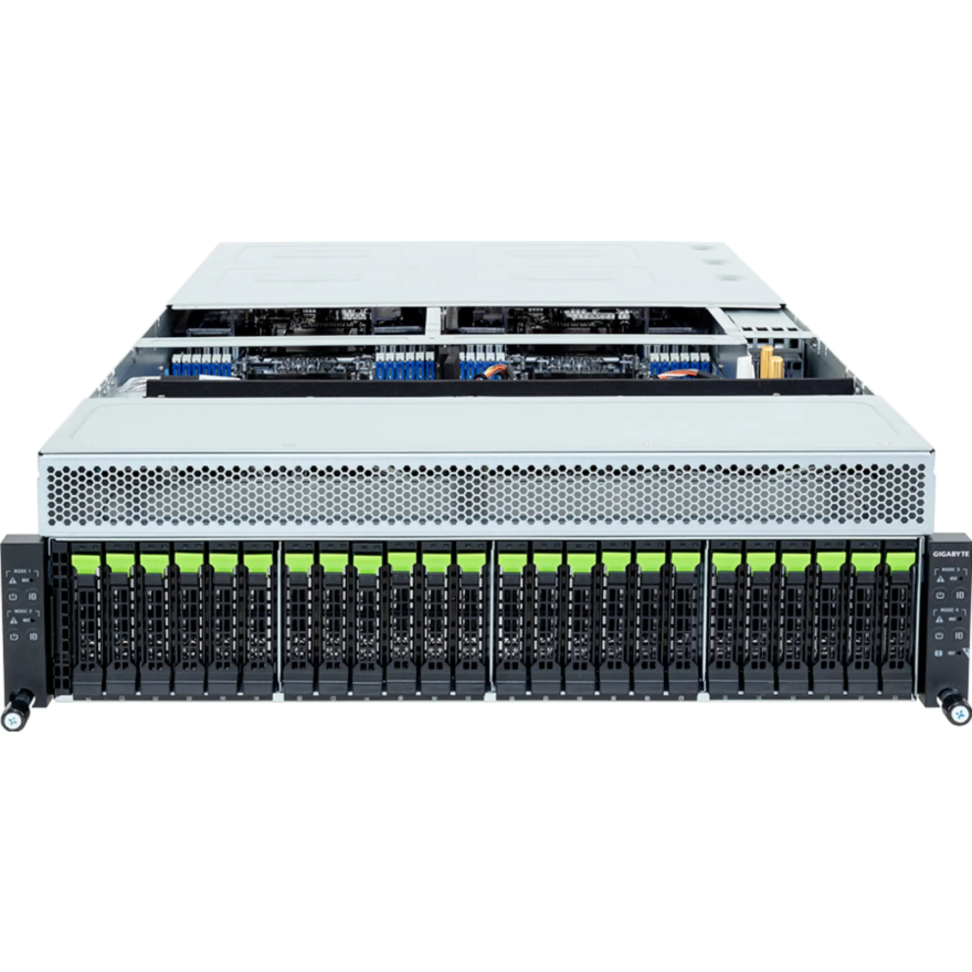 Gigabyte H374-A80-LAW1 front view 