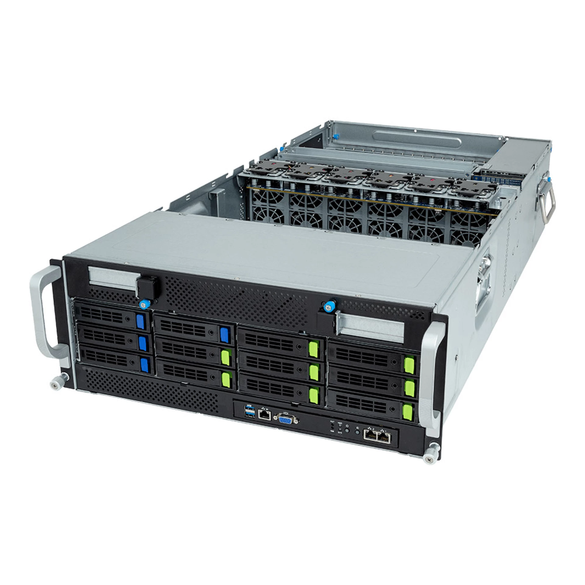 G493-SB0-AAP1 Gigabyte angle view Gigabyte G493-SB0-AAP1 angle view