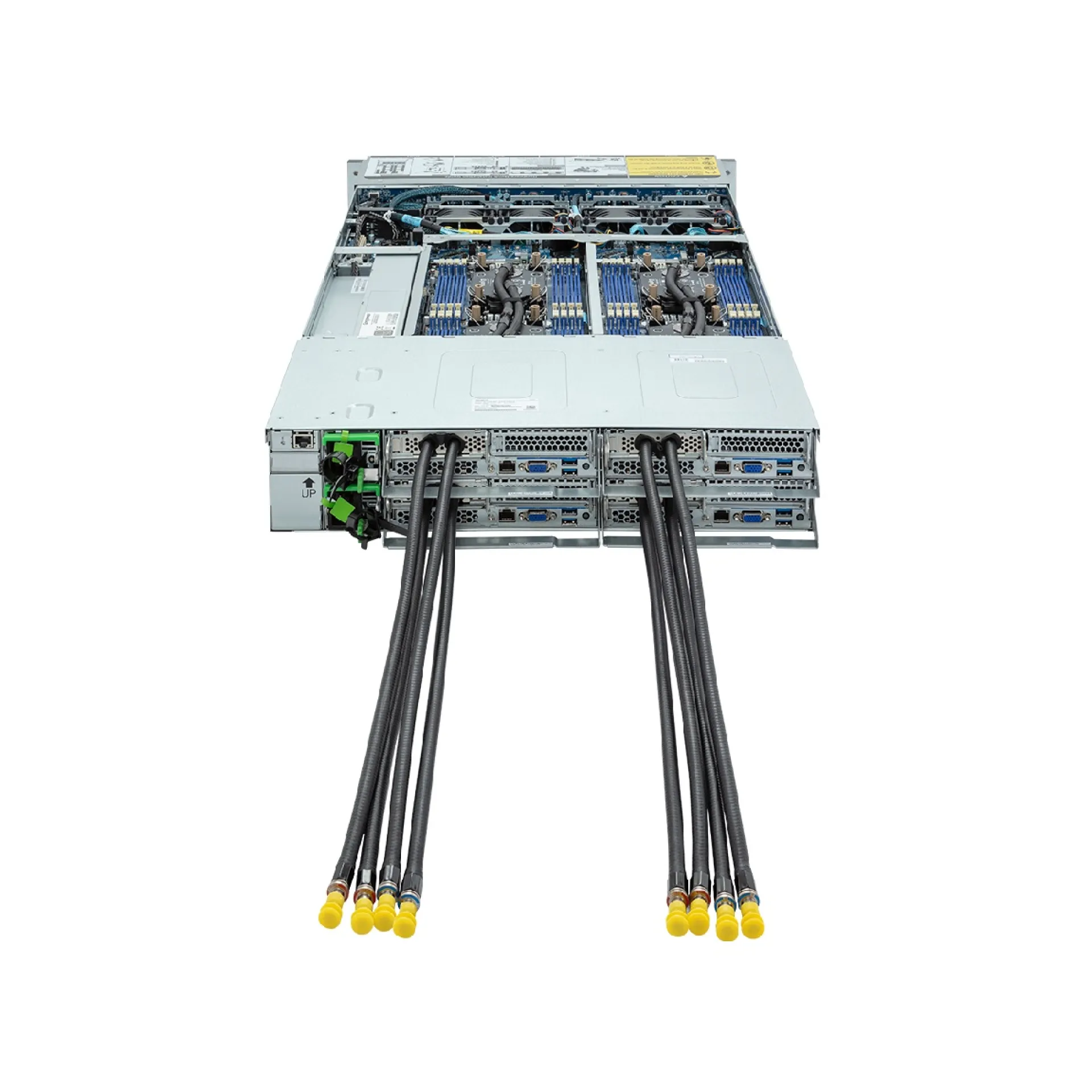 H263-S63-LAW1 Gigabyte rear view Gigabyte H263-S63-LAW1 rear view