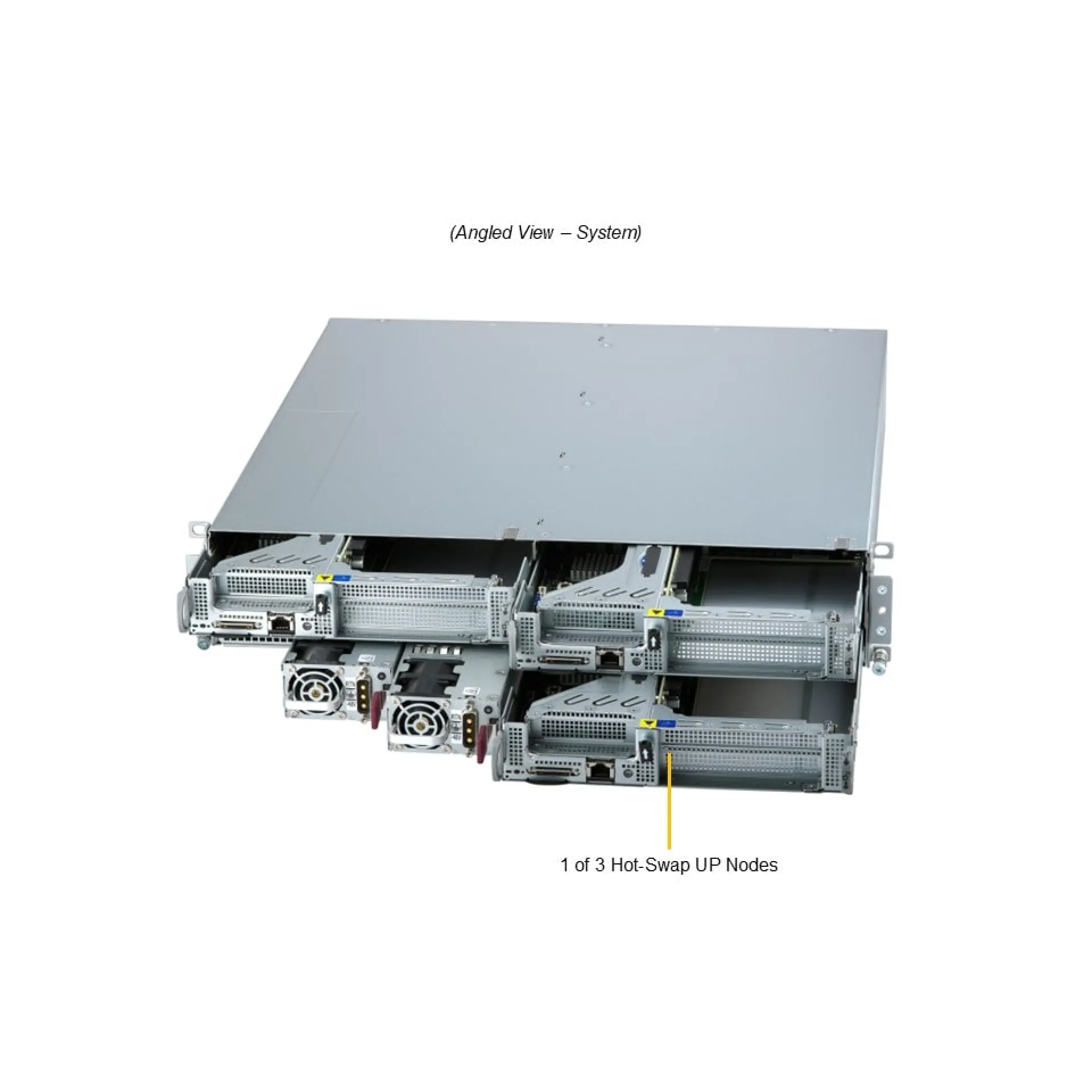 SYS-211SE-31D Supermicro angle view Supermicro SYS-211SE-31D angle view