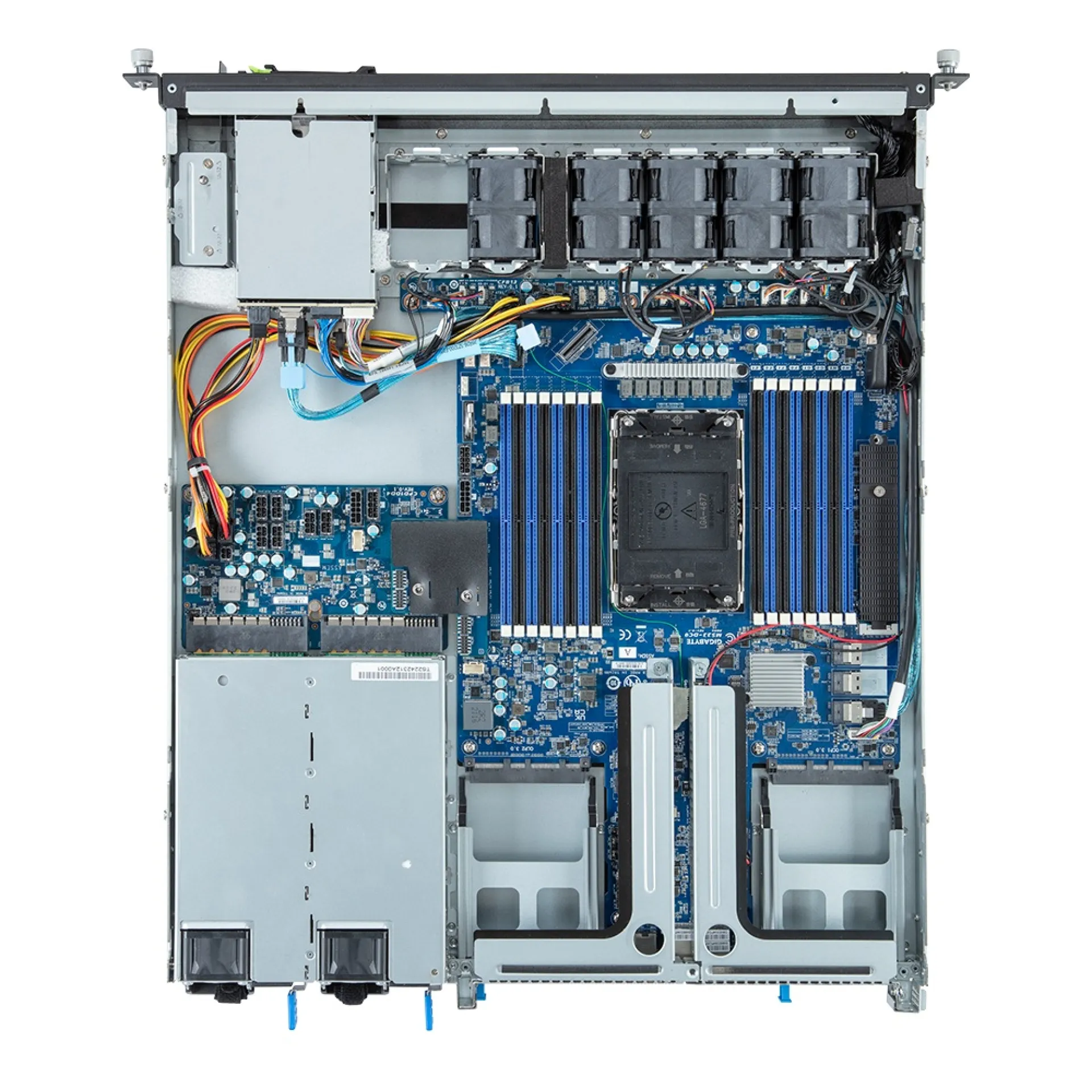 Gigabyte E163-S30-AAG1 top view