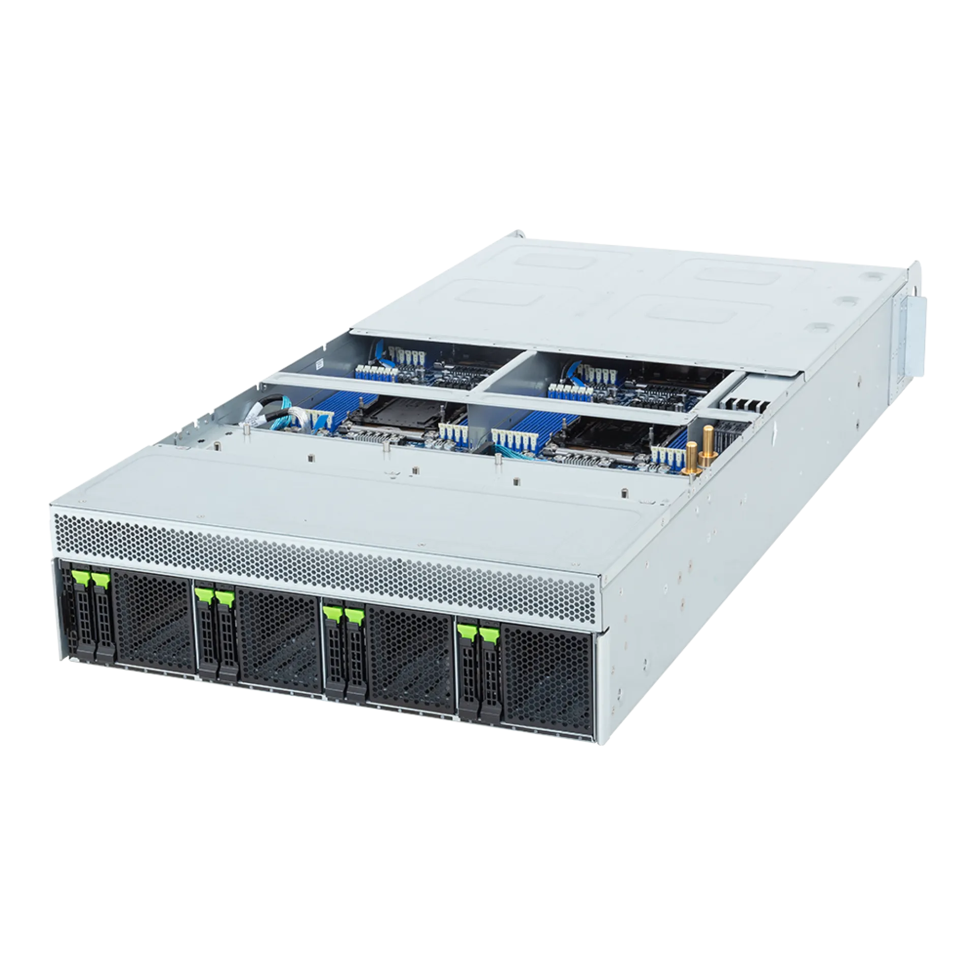 Gigabyte H374-A81-IAW1 angle view 
