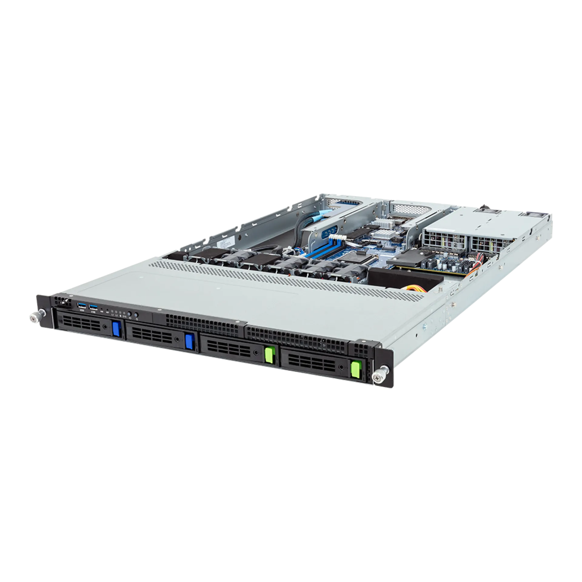 R133-X10-AAA2 | Gigabyte Single Pentium G7400 Pentium G7400T Xeon 6300 Xeon E-2400 1U Rack Server