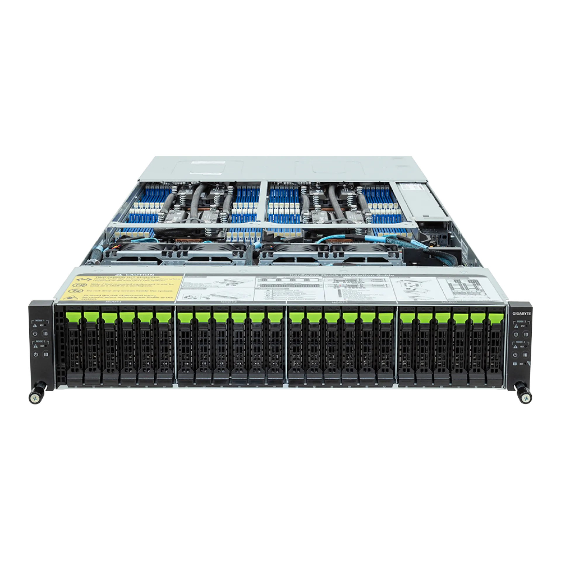 Gigabyte H273-Z80-LAW1 front view 