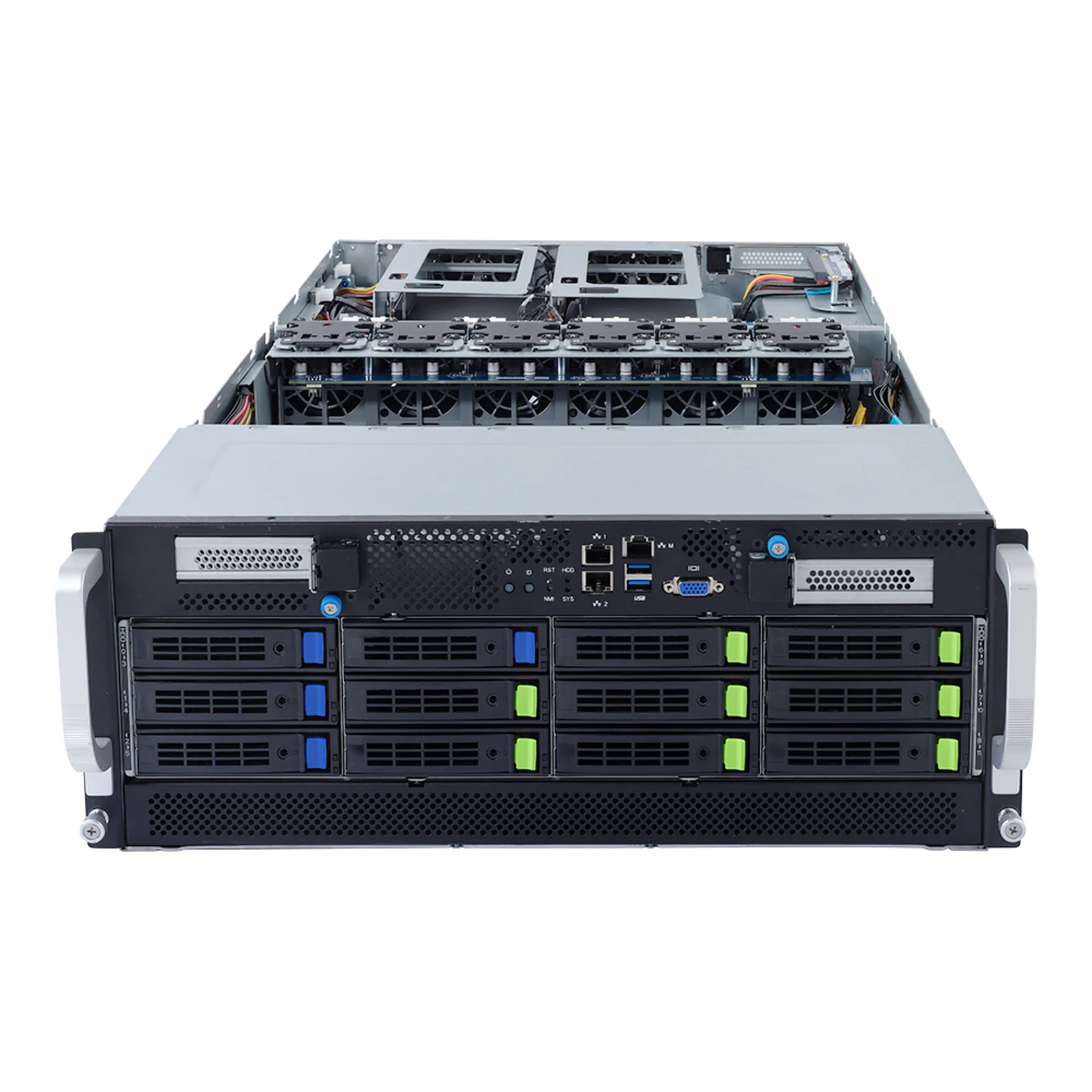 G492-HA0 Gigabyte front view Gigabyte G492-HA0 front view