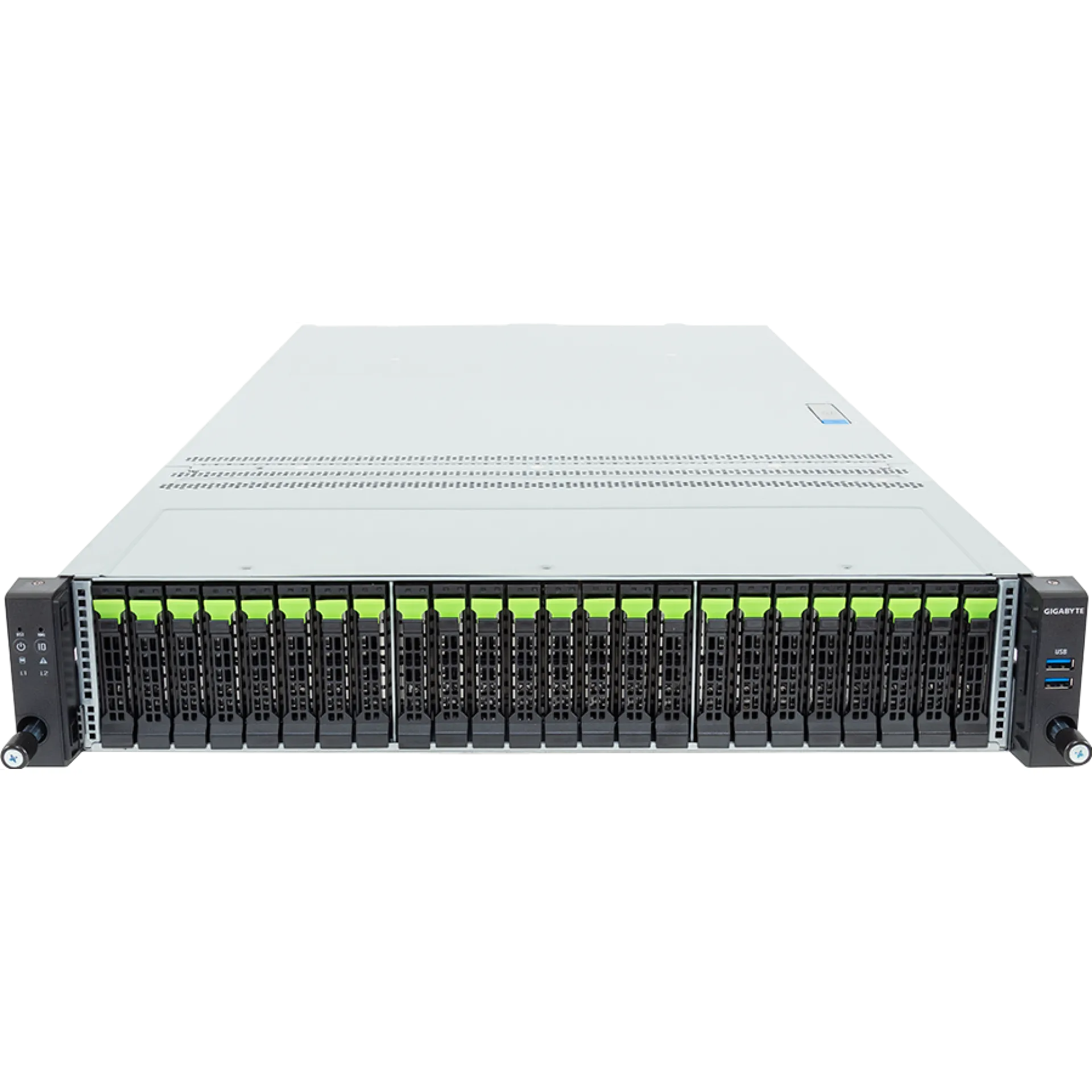 R284-S92-AAJ1 Gigabyte front view Gigabyte R284-S92-AAJ1 front view