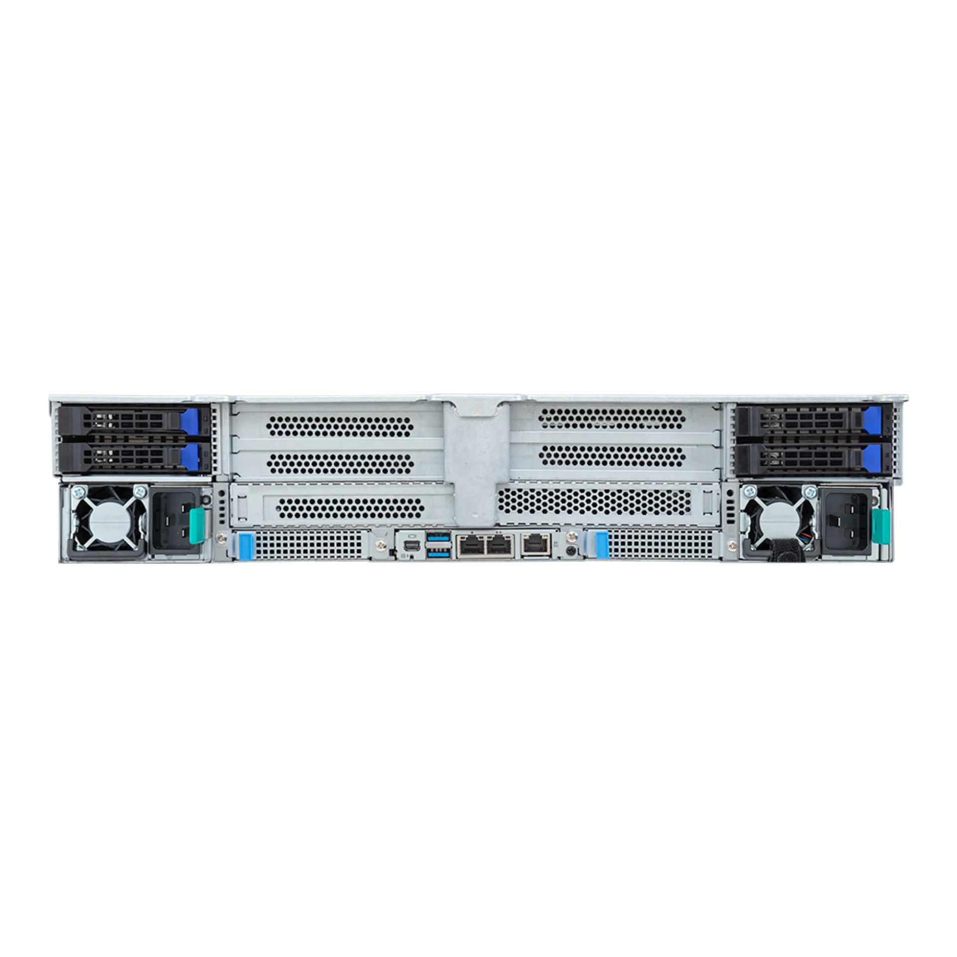 R283-Z97-AAL1 Gigabyte rear view Gigabyte R283-Z97-AAL1 rear view