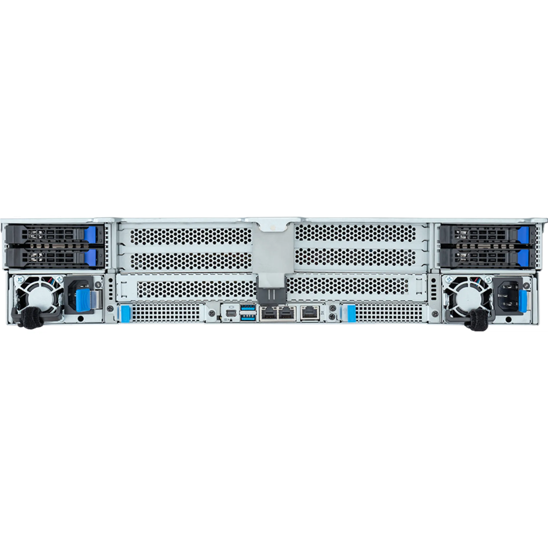 R283-Z92-AAJ1 Gigabyte rear view Gigabyte R283-Z92-AAJ1 rear view