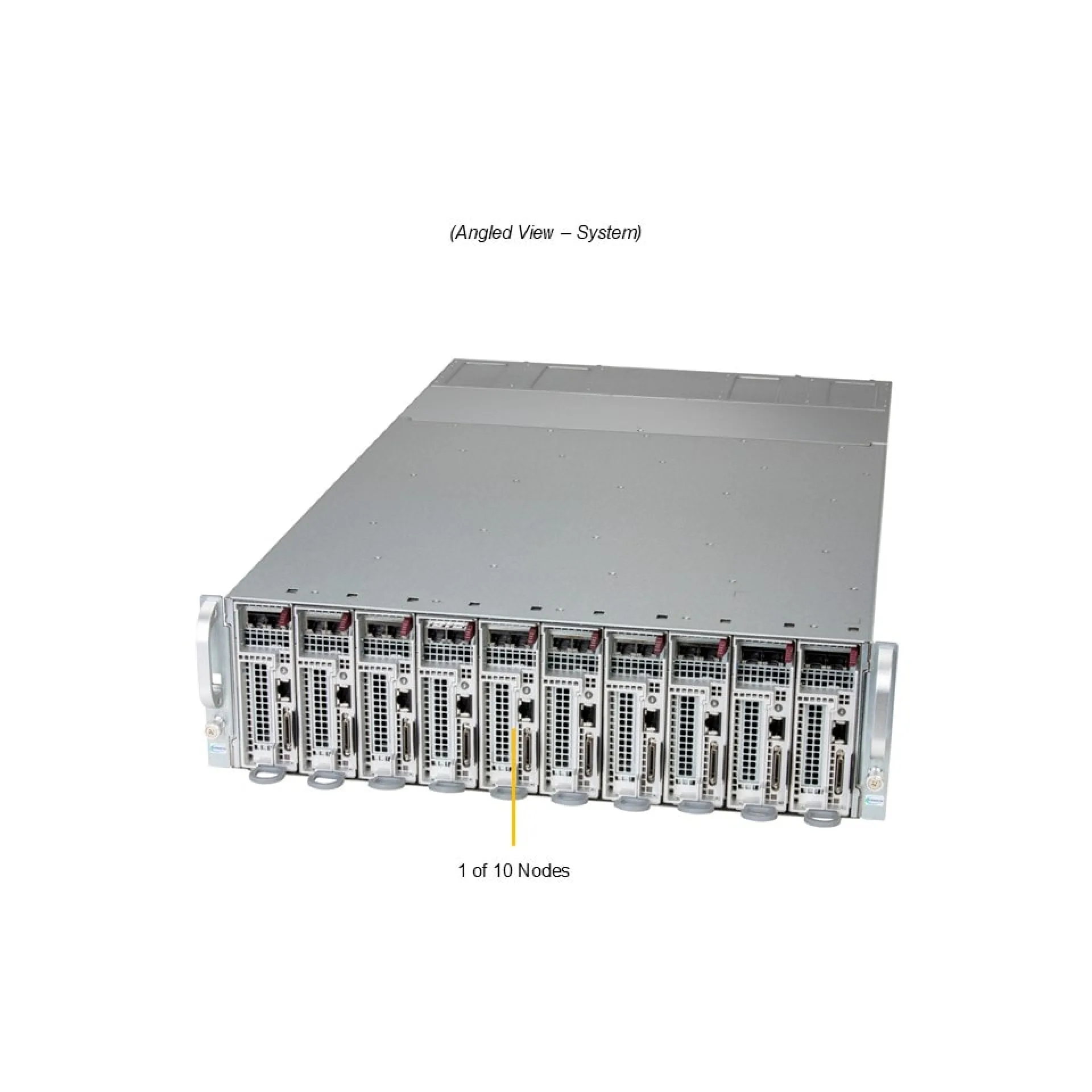 AS-3015MR-H10TNR Supermicro angle view Supermicro AS-3015MR-H10TNR angle view