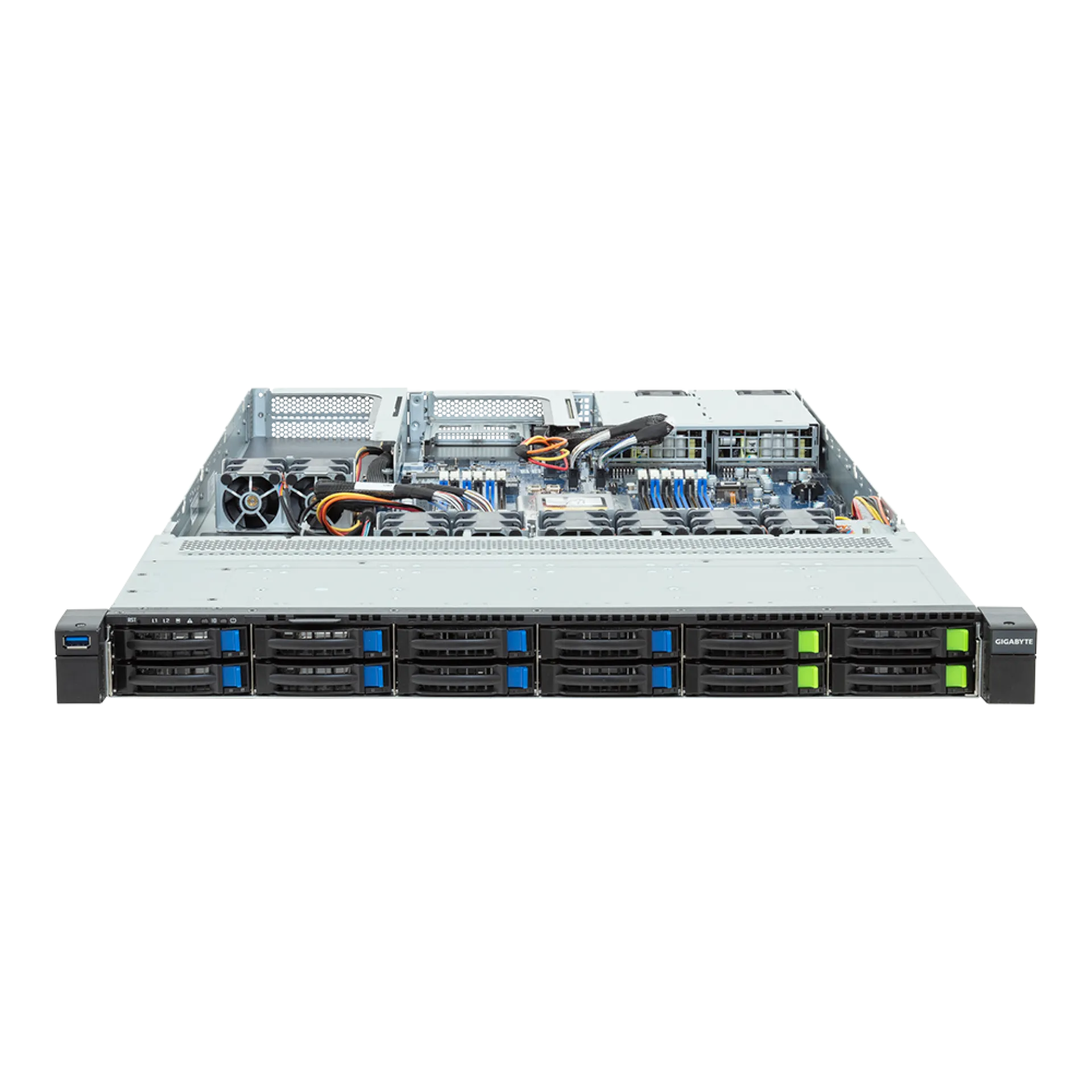R143-EG2-AAC2 Gigabyte front view Gigabyte R143-EG2-AAC2 front view