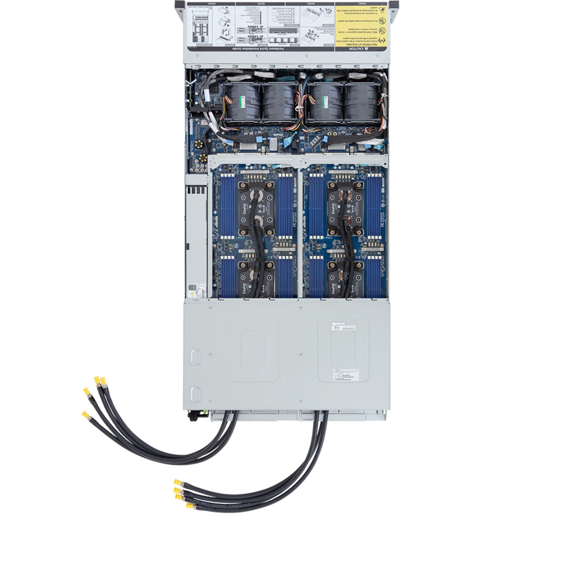 Gigabyte H274-S60-LAW1 top view