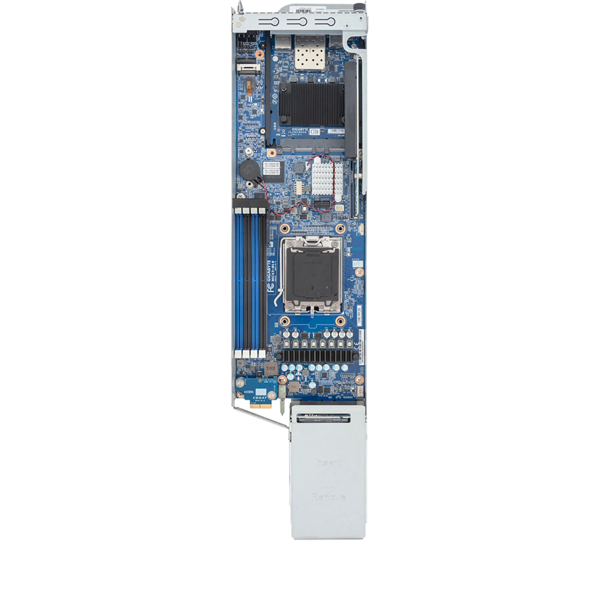 Gigabyte B343-C40-AAJ3 top view