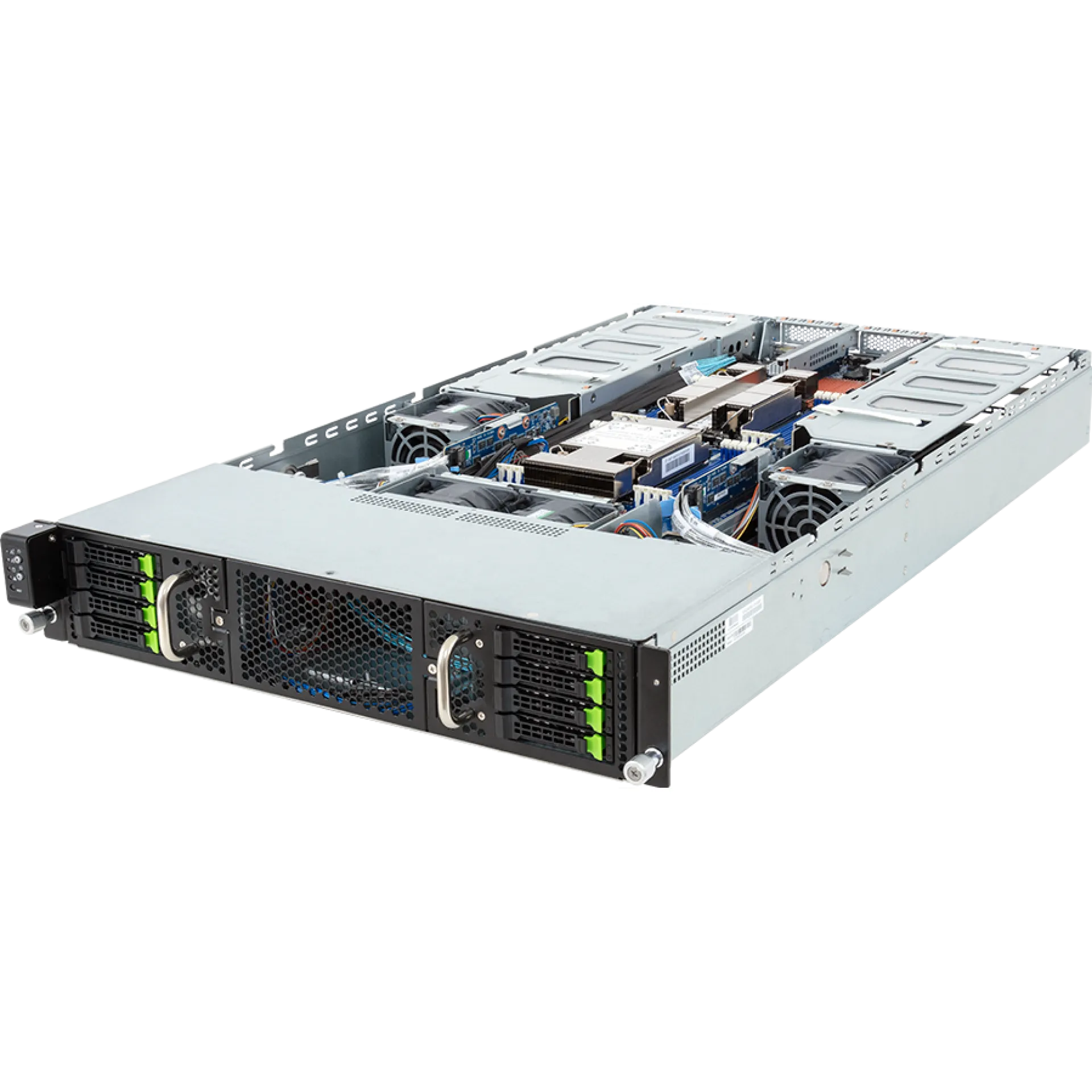 G293-S46-AAM1 Gigabyte angle view Gigabyte G293-S46-AAM1 angle view
