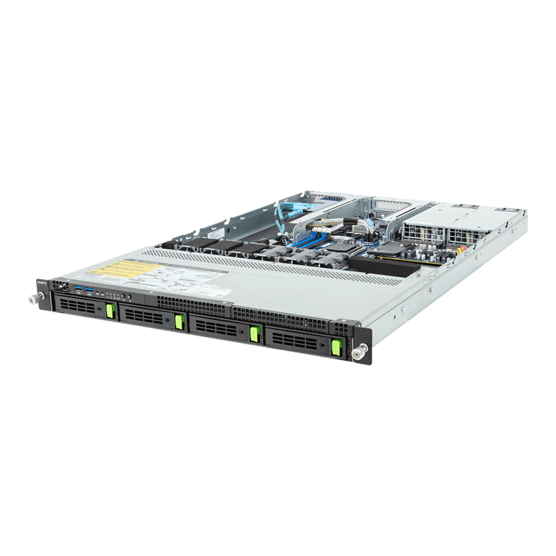 R133-C10-AAA2 Gigabyte angle view Gigabyte R133-C10-AAA2 angle view