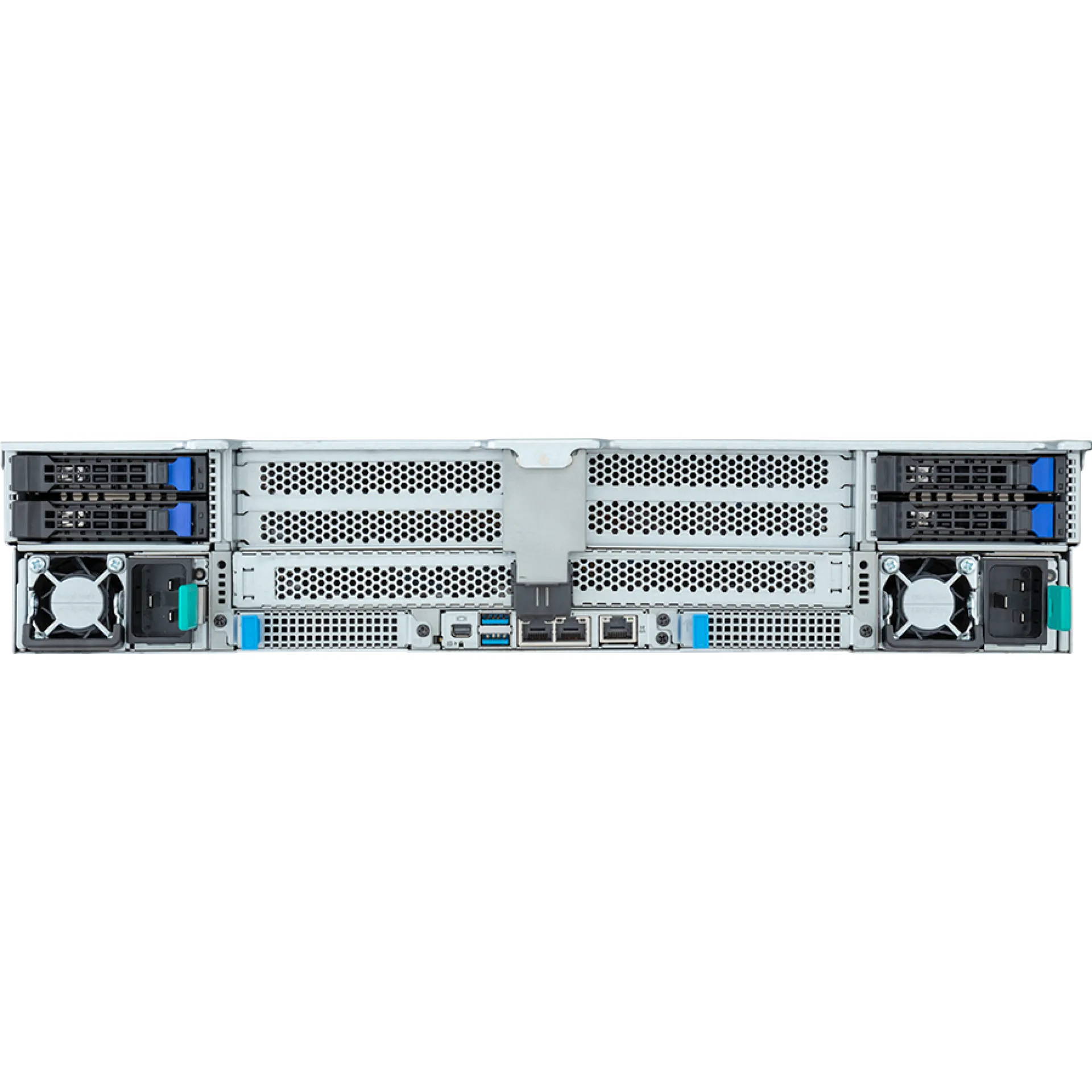 R283-Z93-AAL1 Gigabyte rear view Gigabyte R283-Z93-AAL1 rear view