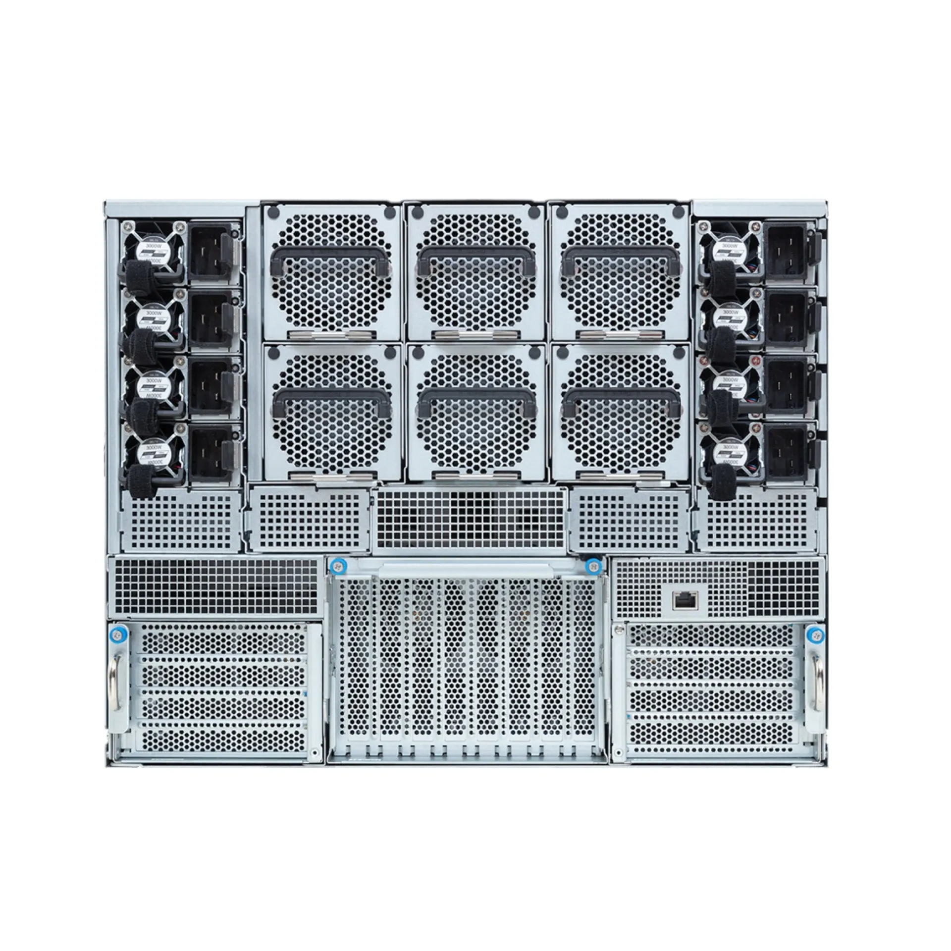 G893-ZX1- AAX1 Gigabyte rear view Gigabyte G893-ZX1- AAX1 rear view