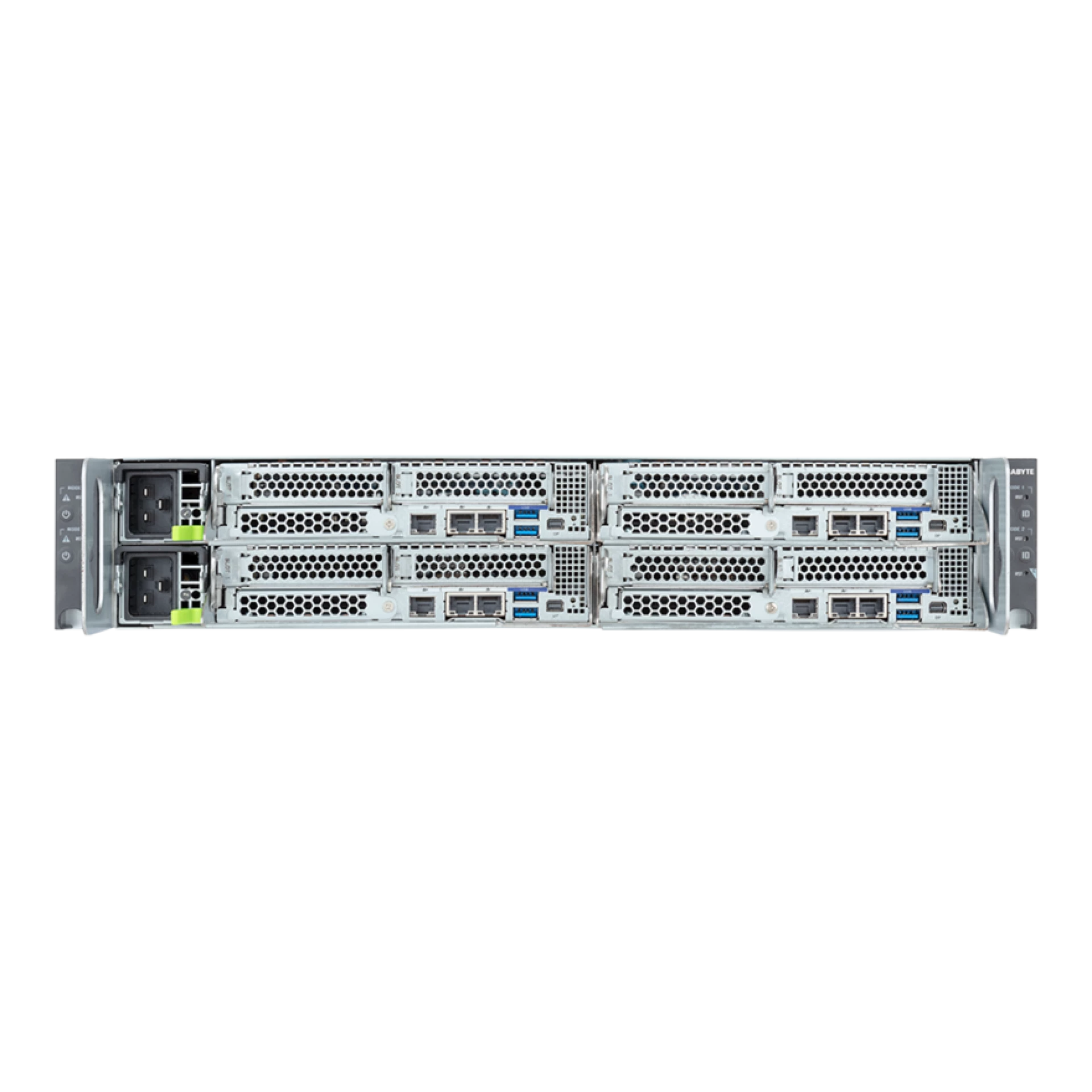 H273-Z82-IAW1 Gigabyte rear view Gigabyte H273-Z82-IAW1 rear view