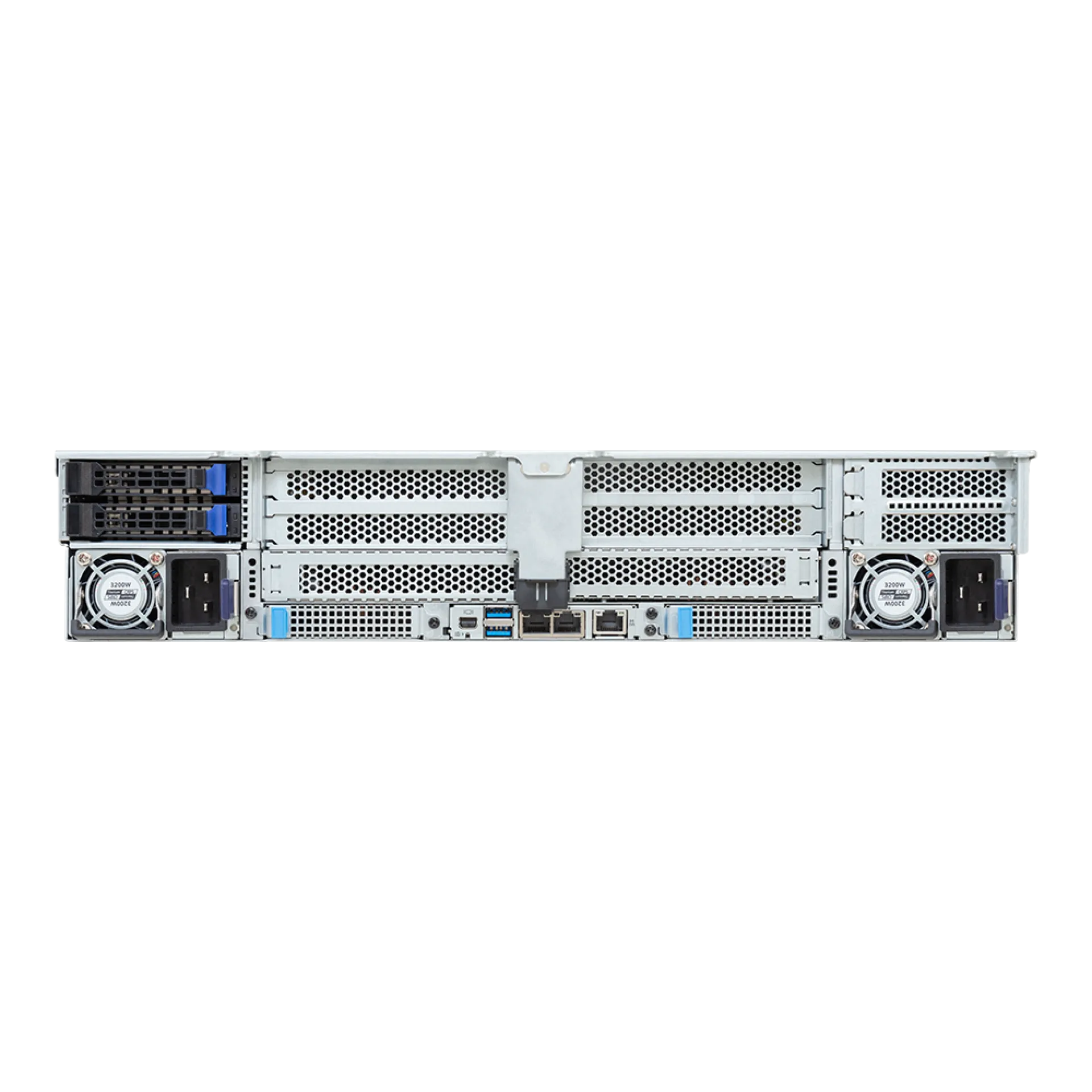 R284-A93-AAS1 Gigabyte rear view Gigabyte R284-A93-AAS1 rear view