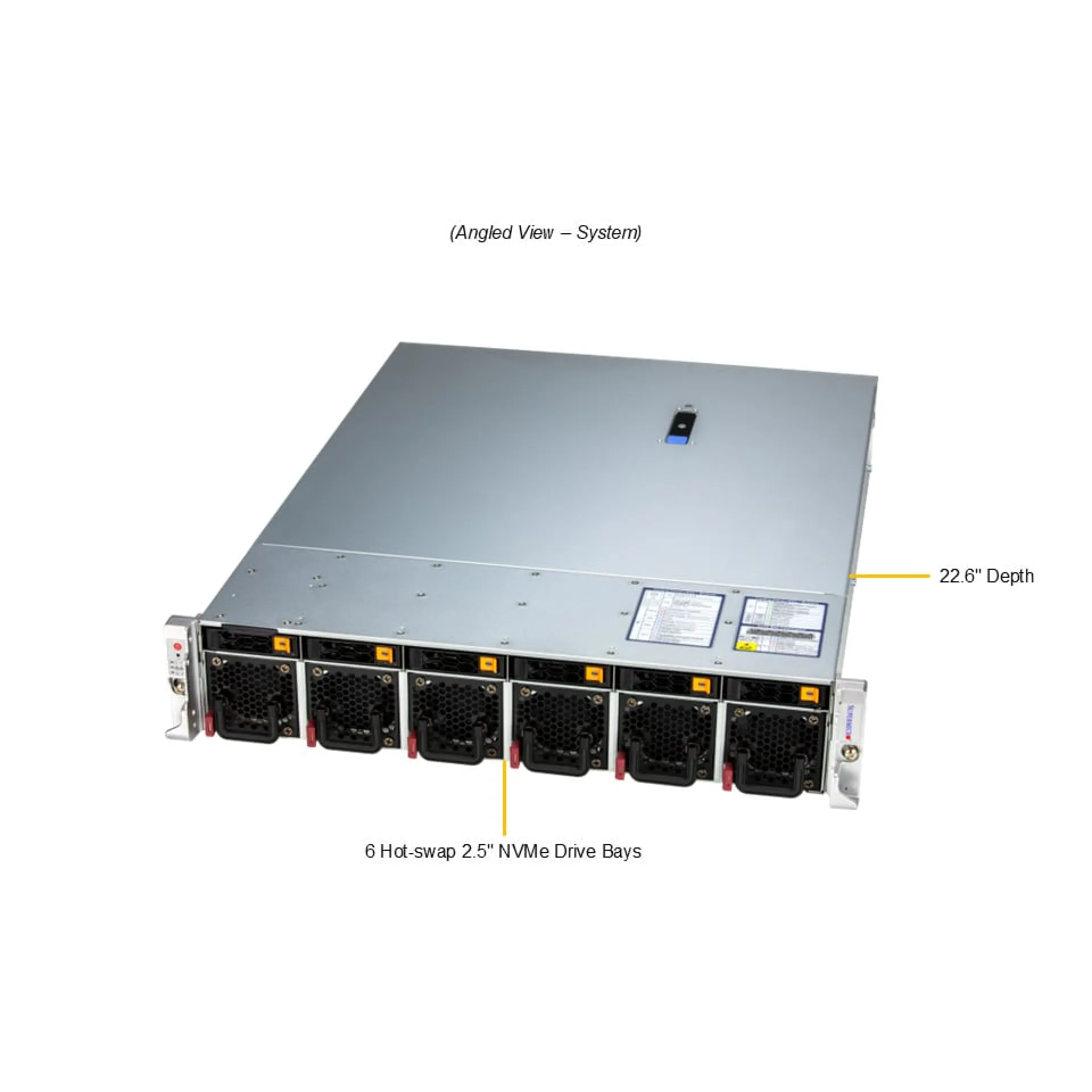AS-2115HE-TNR | Supermicro Single EPYC 9005 EPYC 9004 2U Rack Server