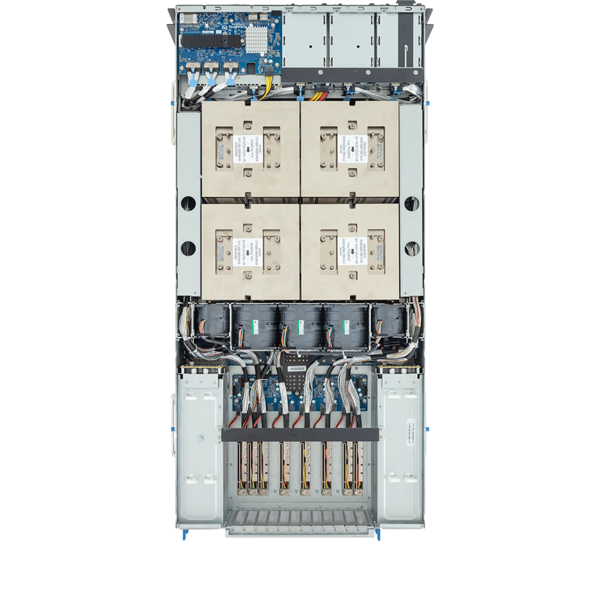 G383-R80-AAP1 Gigabyte top view Gigabyte G383-R80-AAP1 top view