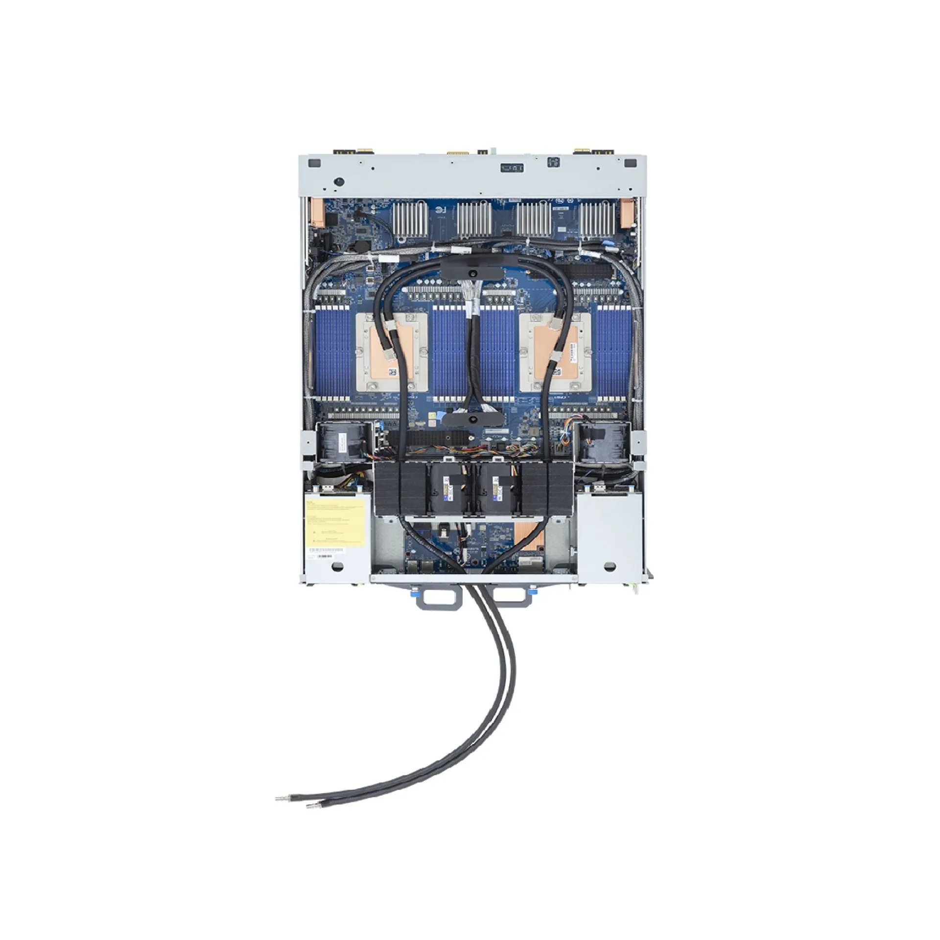 G4L3-ZX1-LAX2 Gigabyte top view Gigabyte G4L3-ZX1-LAX2 top view