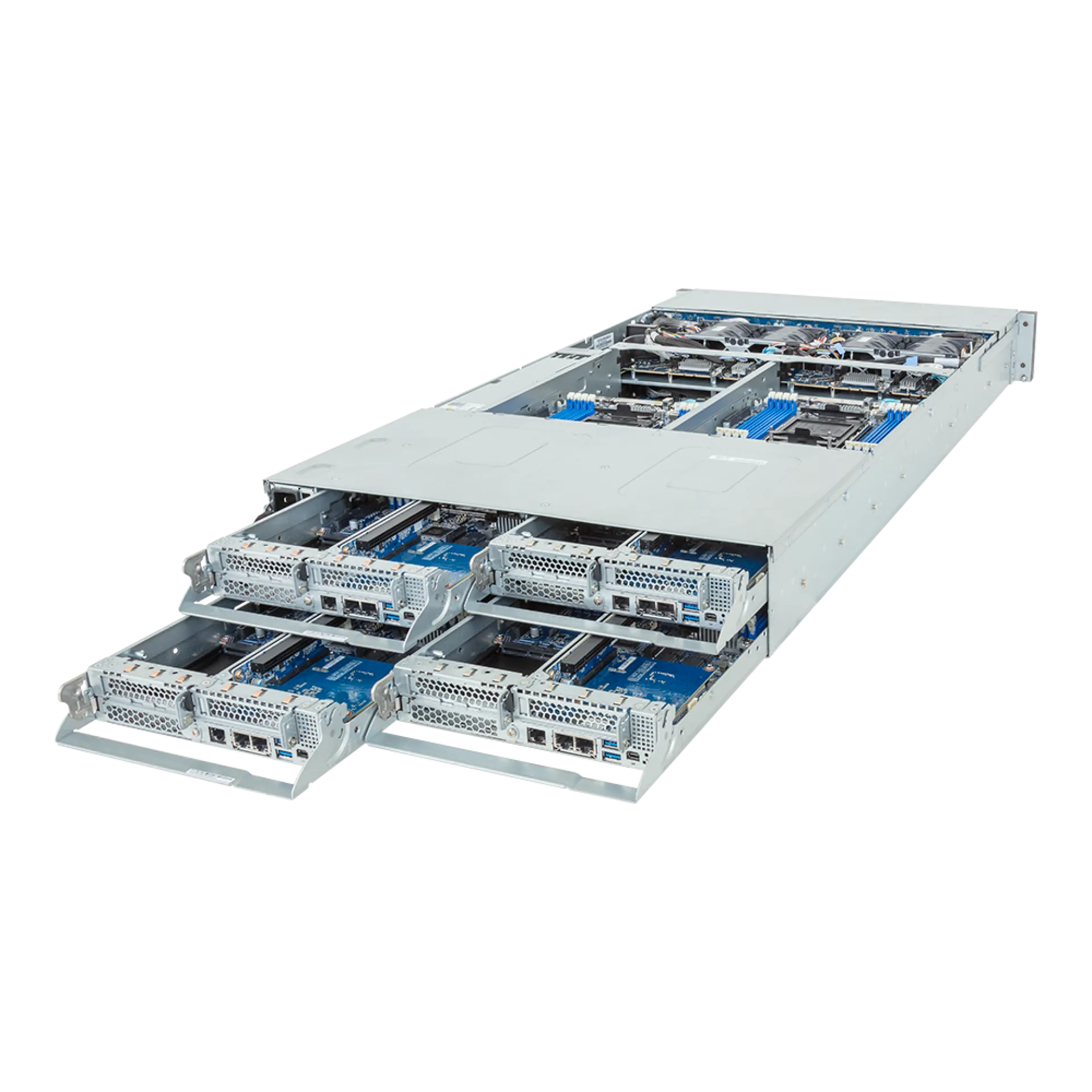 H274-S61-AAW1 Gigabyte angle view Gigabyte H274-S61-AAW1 angle view