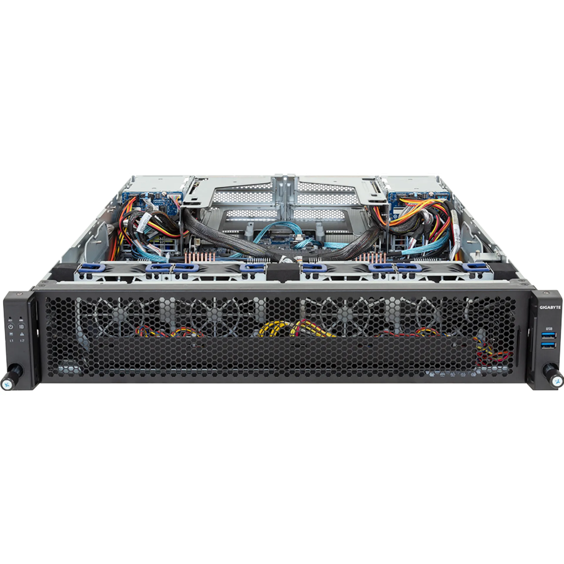 E284-A90-AAJ1 Gigabyte front view Gigabyte E284-A90-AAJ1 front view