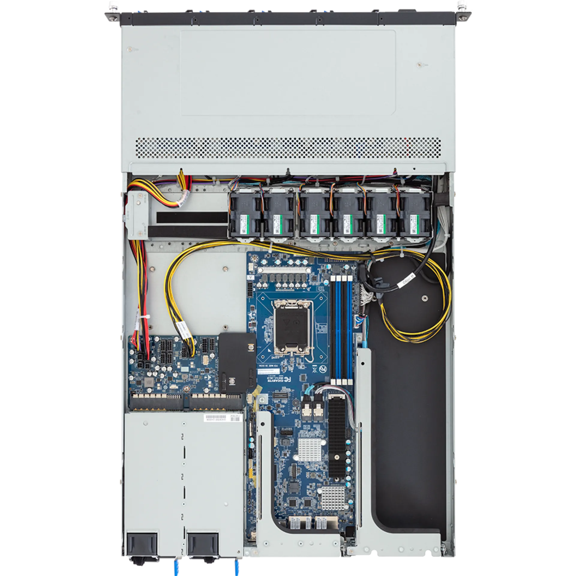 R133-X11-AAG1 Gigabyte top view Gigabyte R133-X11-AAG1 top view
