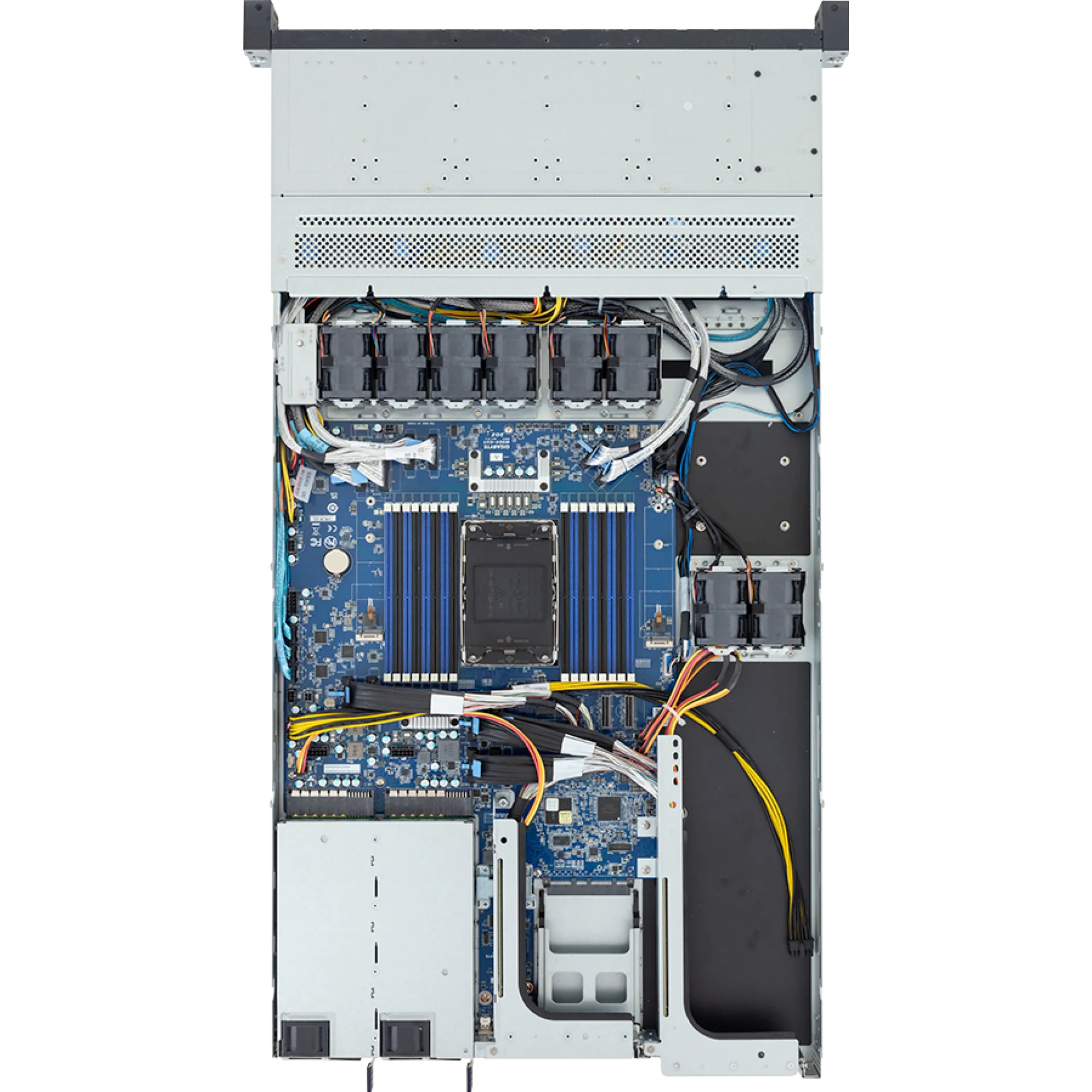 Gigabyte R164-SG5-AAV1 top view 
