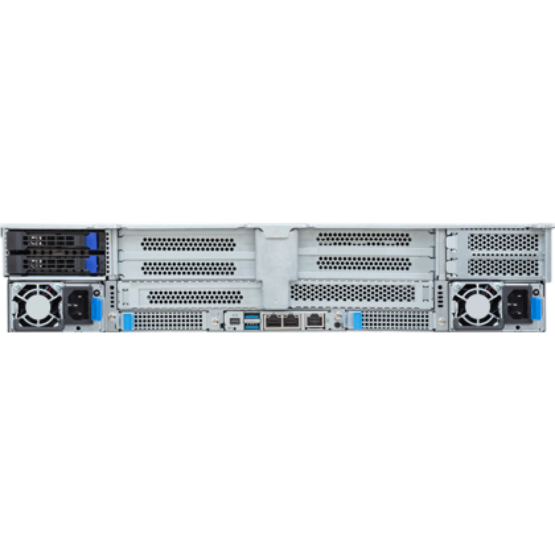 R283-S98-AAJ1 Gigabyte rear view Gigabyte R283-S98-AAJ1 rear view