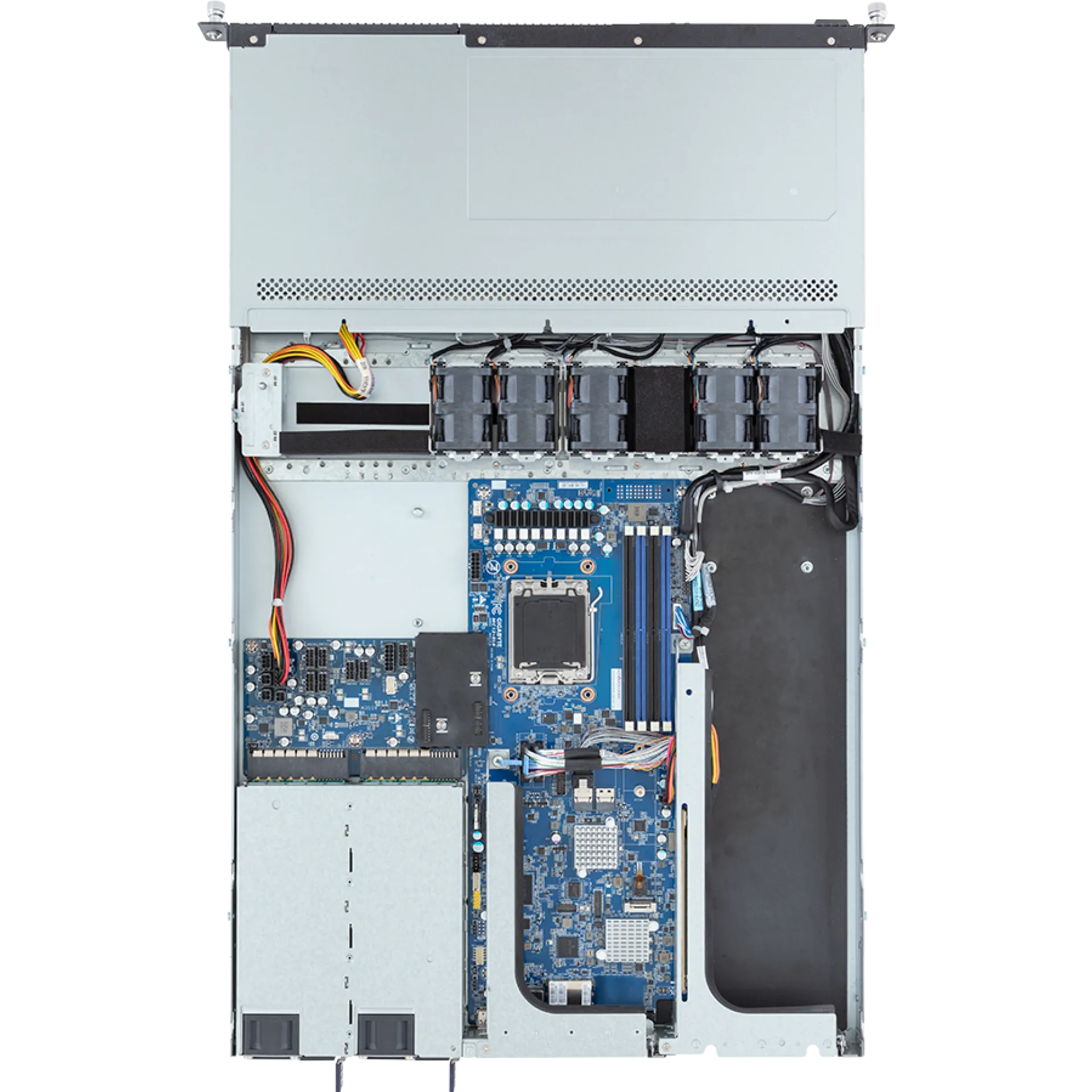 Gigabyte R133-C13-AAG1 top view 